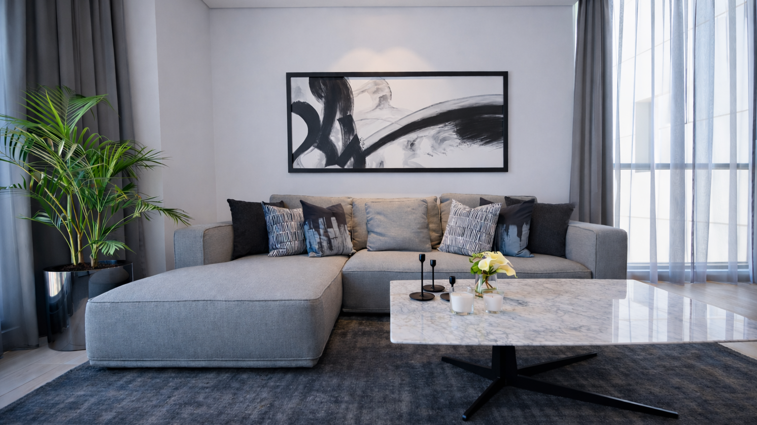  Luxury 1BR for Rent with Free WIFI and Amenities
