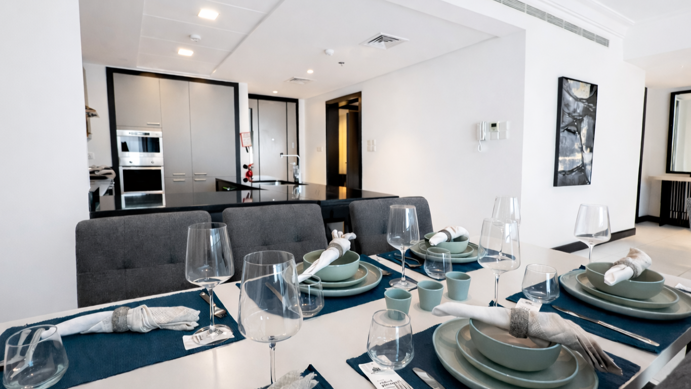 2BR For Rent | Lagoon View | Wifi and housekeeping