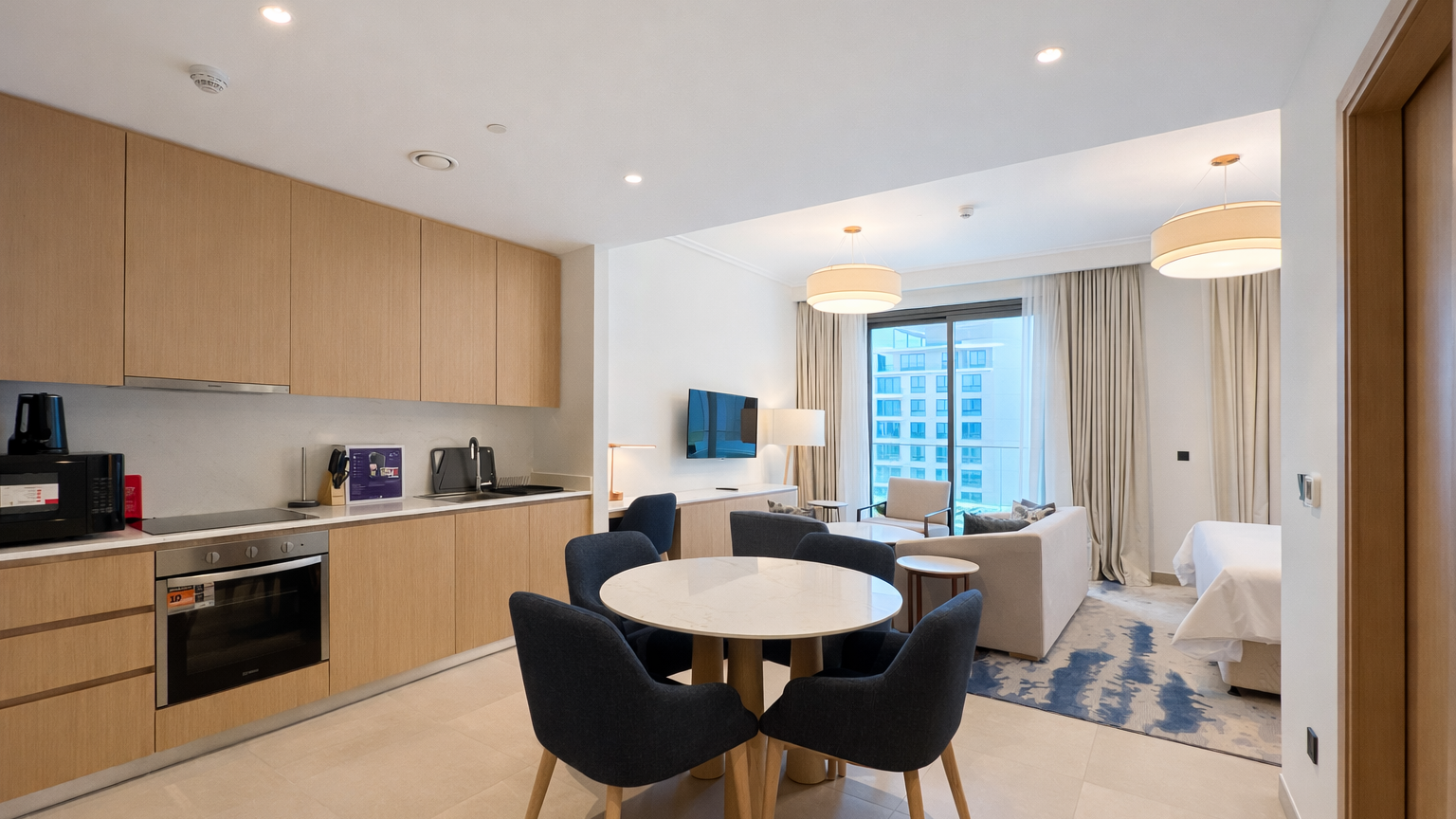 Studio Service Apartment for Rent in Address Vista