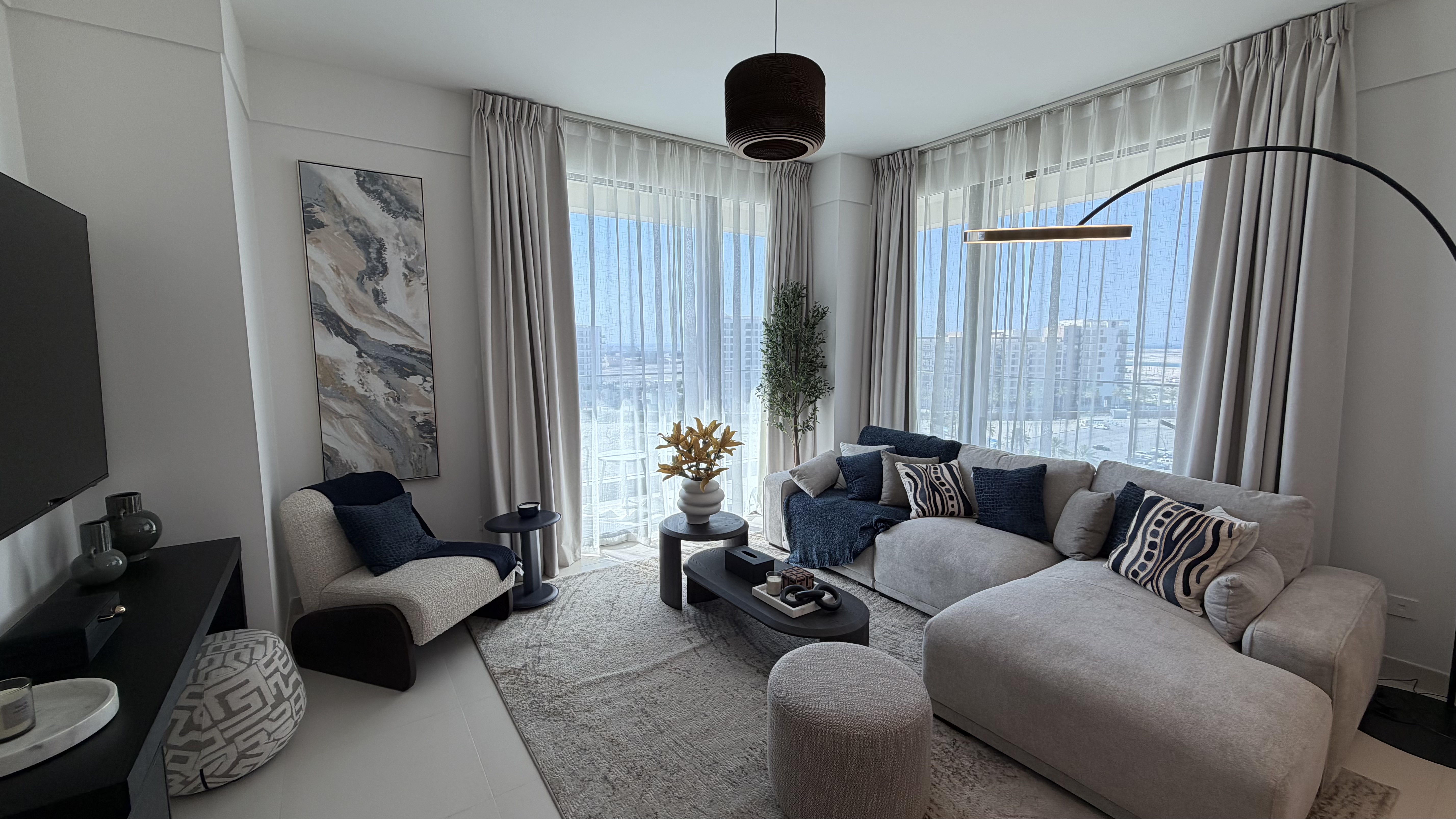 Premium Furnished 2BR Corner Apartment Marassi Bay