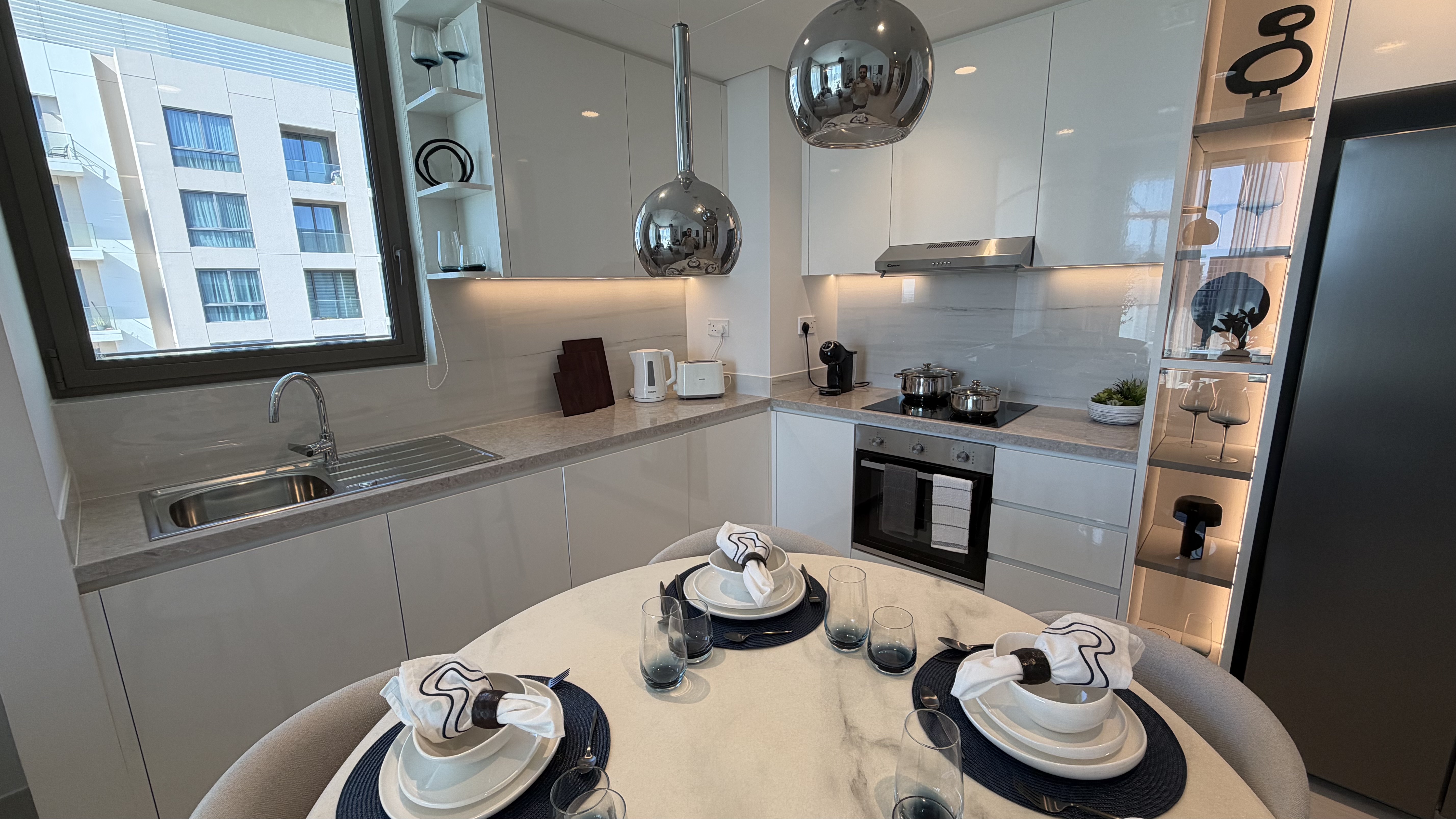 Premium Furnished 2BR Corner Apartment Marassi Bay