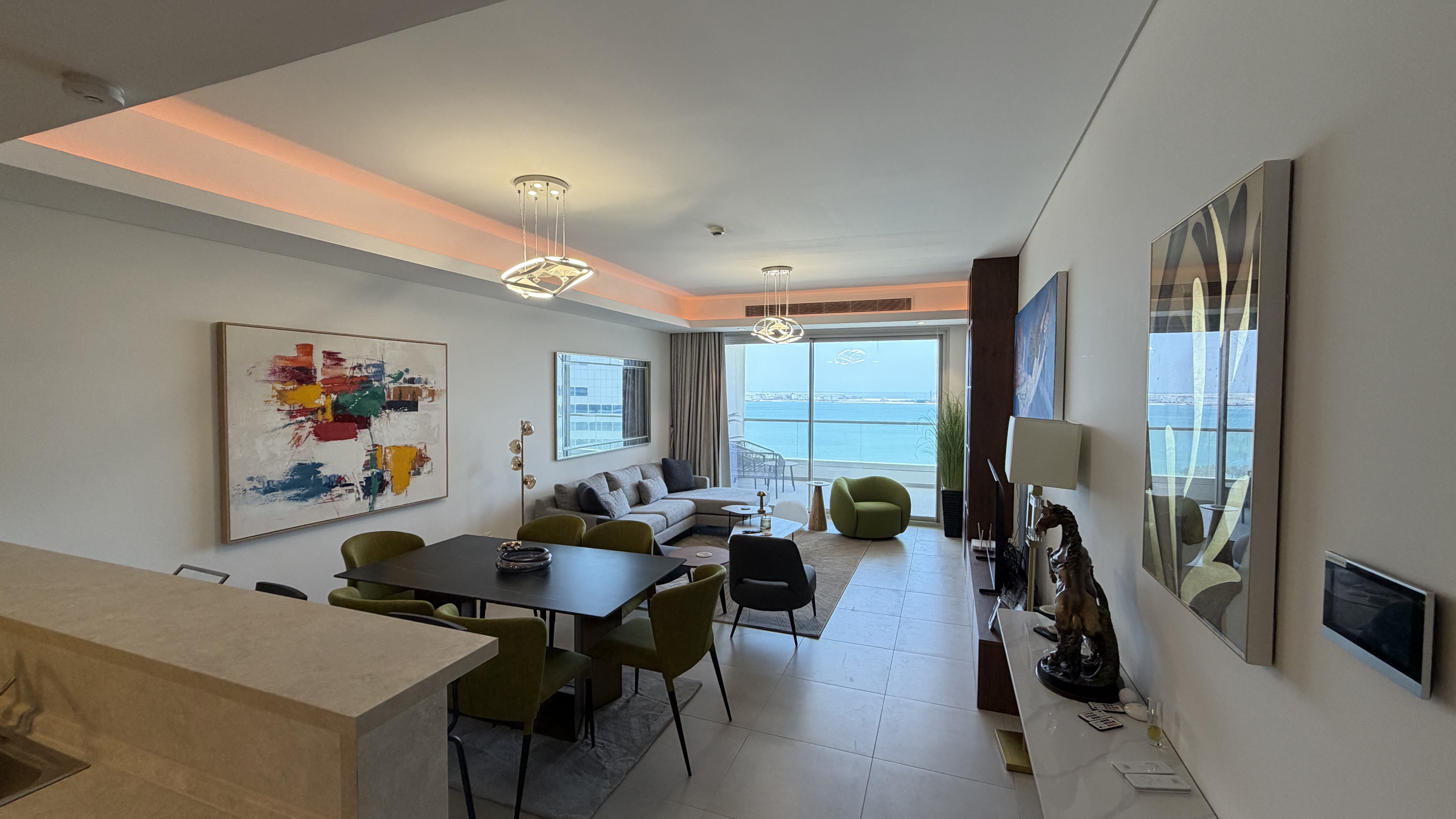 Incredible Sea Views & Huge Balcony | Amwaj