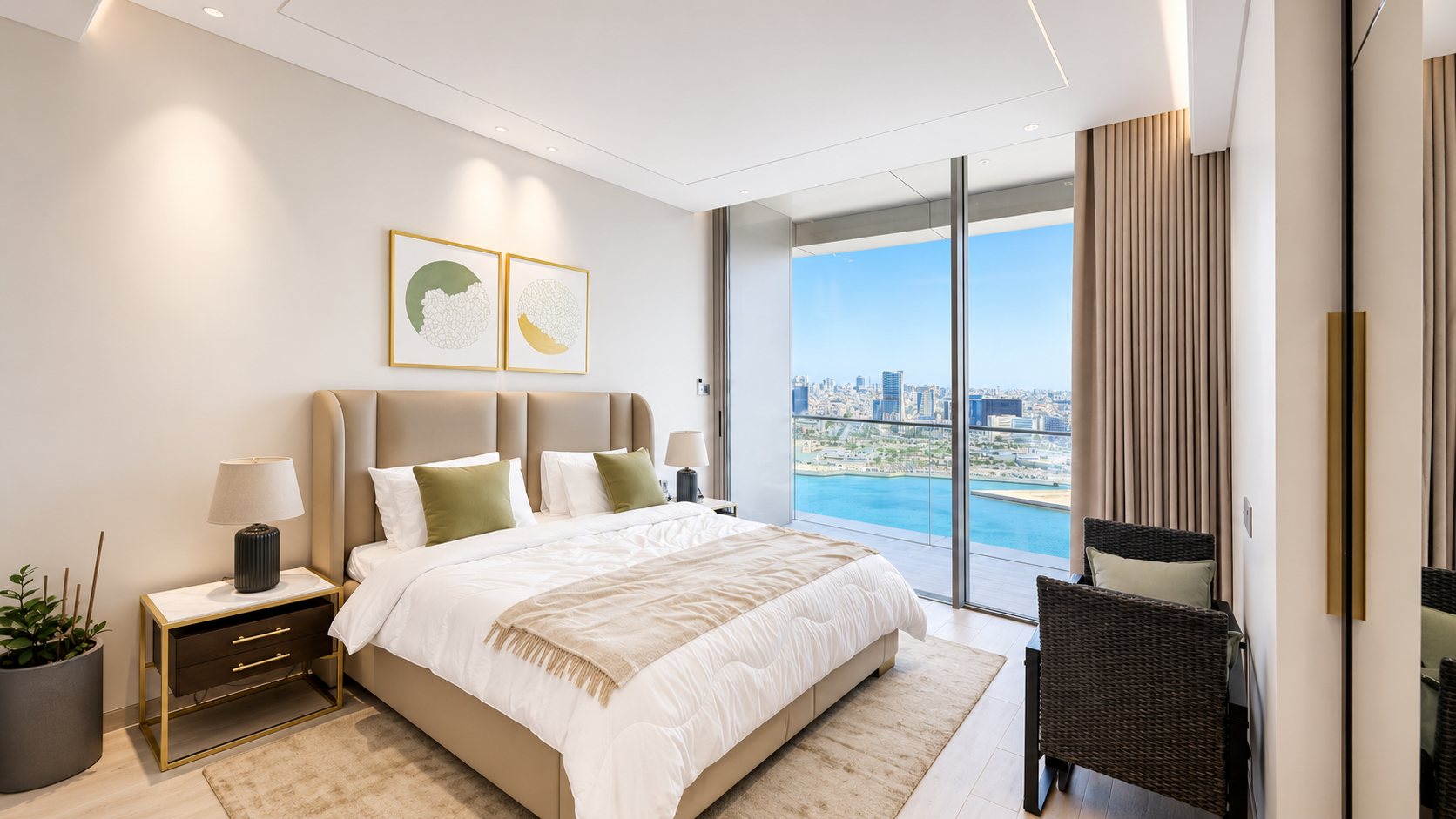 Luxury Sea View Apartment | Onyx Bahrain Bay
