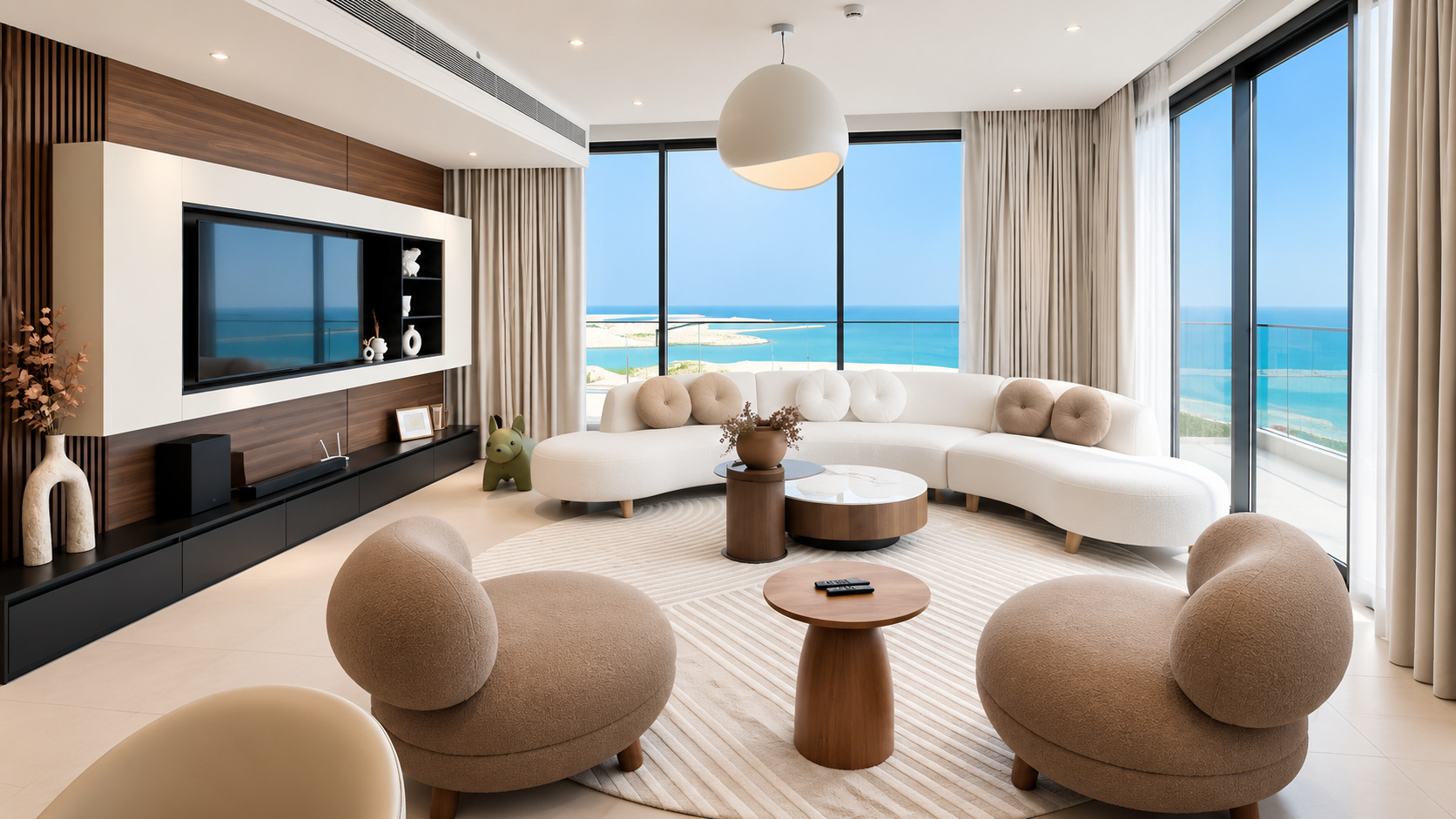 LUXURY PENTHOUSE | PREMIUM 3BR + MAID | SEA VIEW