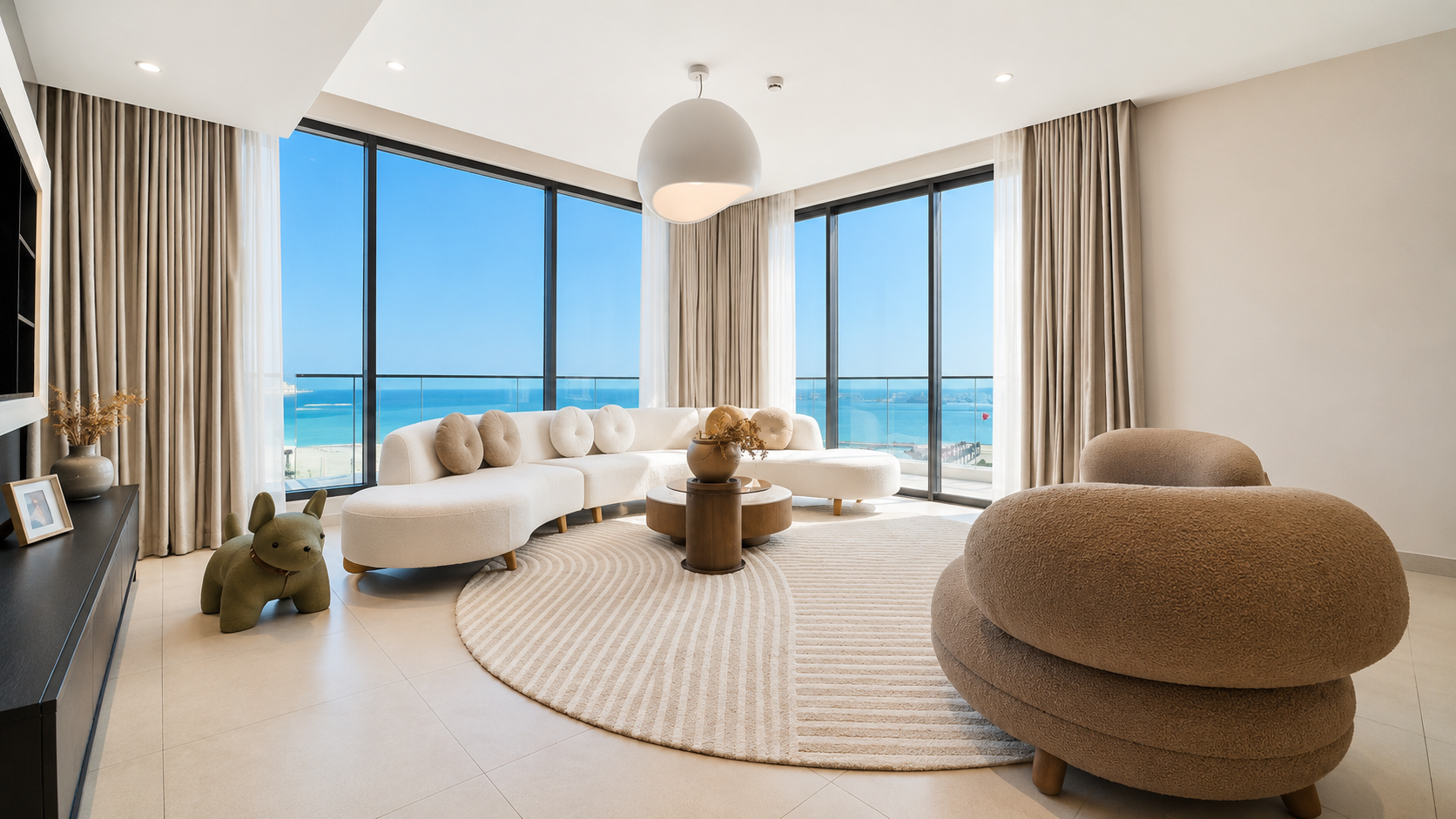 LUXURY PENTHOUSE | PREMIUM 3BR + MAID | SEA VIEW