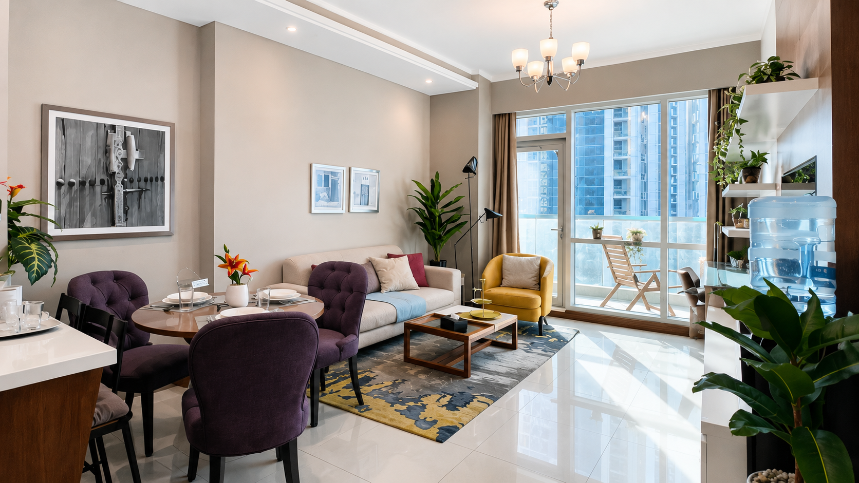 STUNNING 1BR | SEA & CITY VIEW | READY TO MOVE