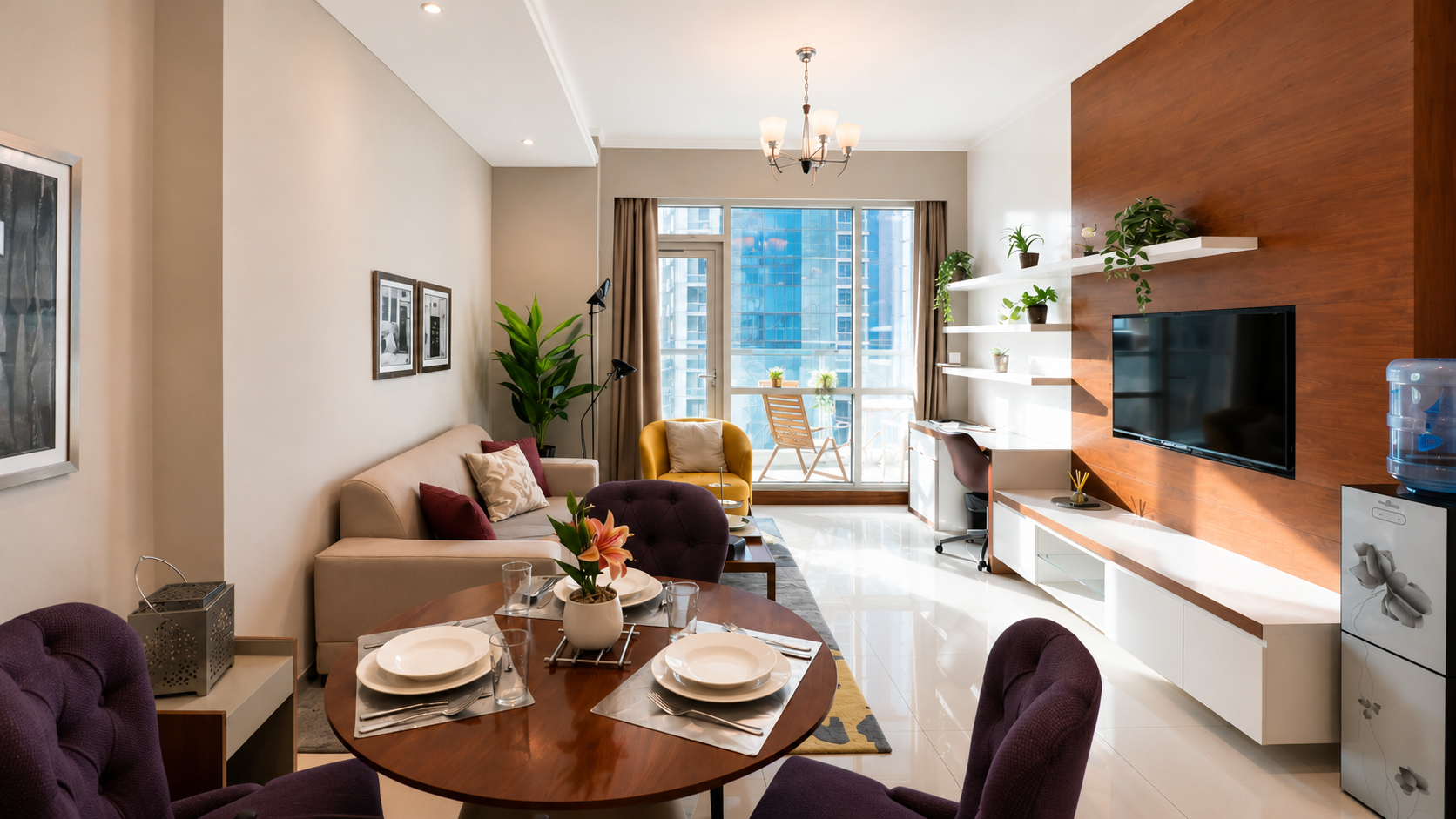 STUNNING 1BR | SEA & CITY VIEW | READY TO MOVE