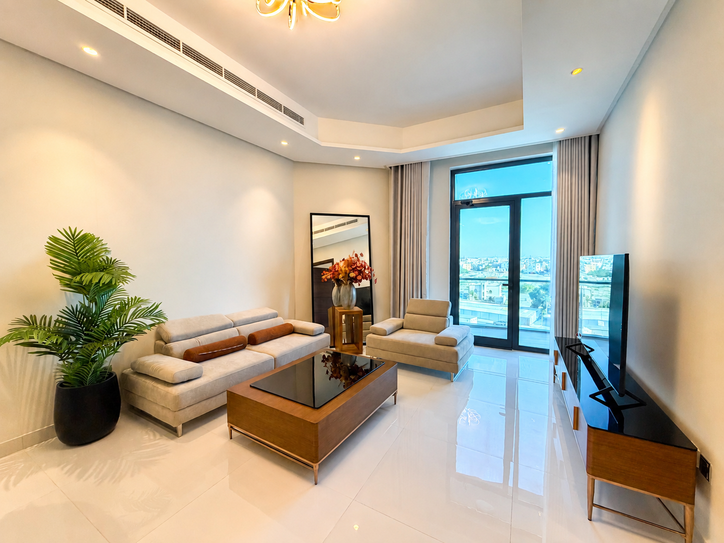 BALCONY | MODERN FURNISHINGS | BRIGHT | PRIME LOCATION