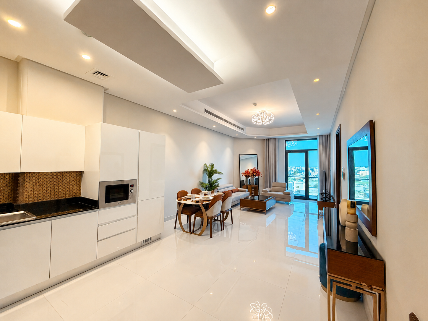 BALCONY | MODERN FURNISHINGS | BRIGHT | PRIME LOCATION