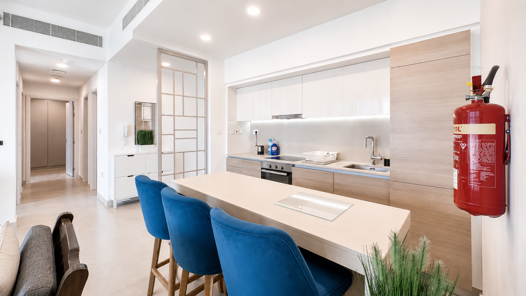 2BR For Rent Modern with Mall and Beach Access
