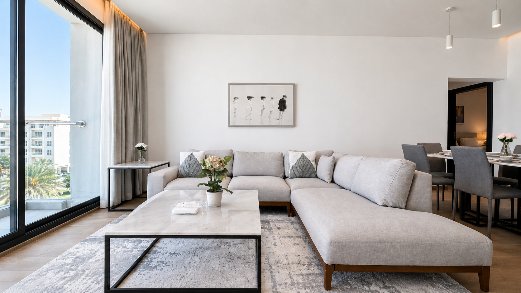 Pets Friendly 2BR for Rent | Modern and Sea View