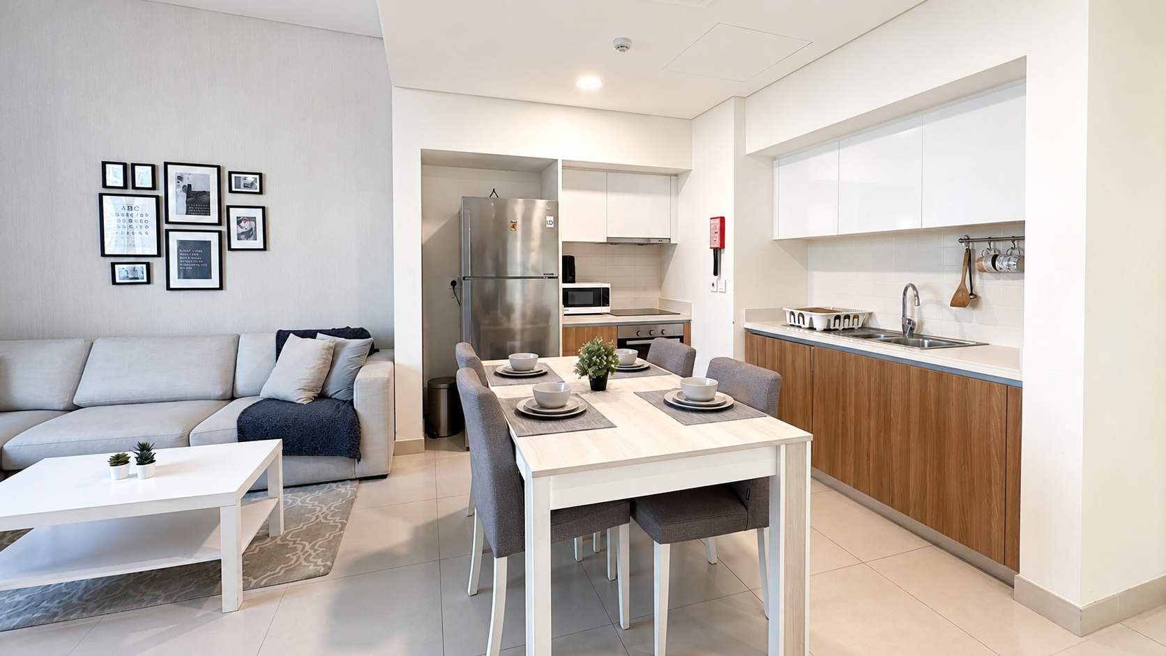 Modern and Bright 2BR For Rent with Beach Access