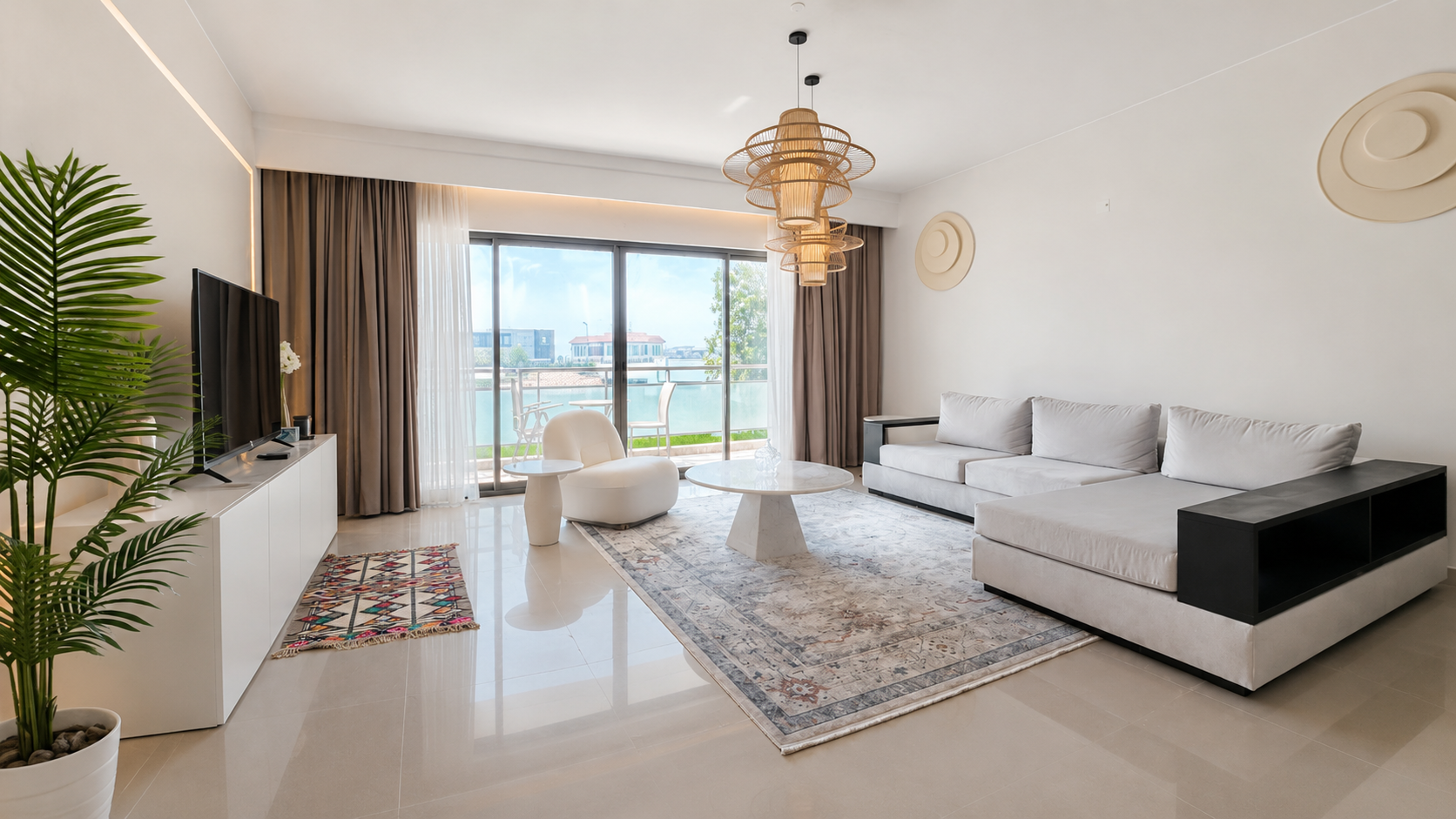 Amazing 2BR Sea View in Tala Island Ready to Move