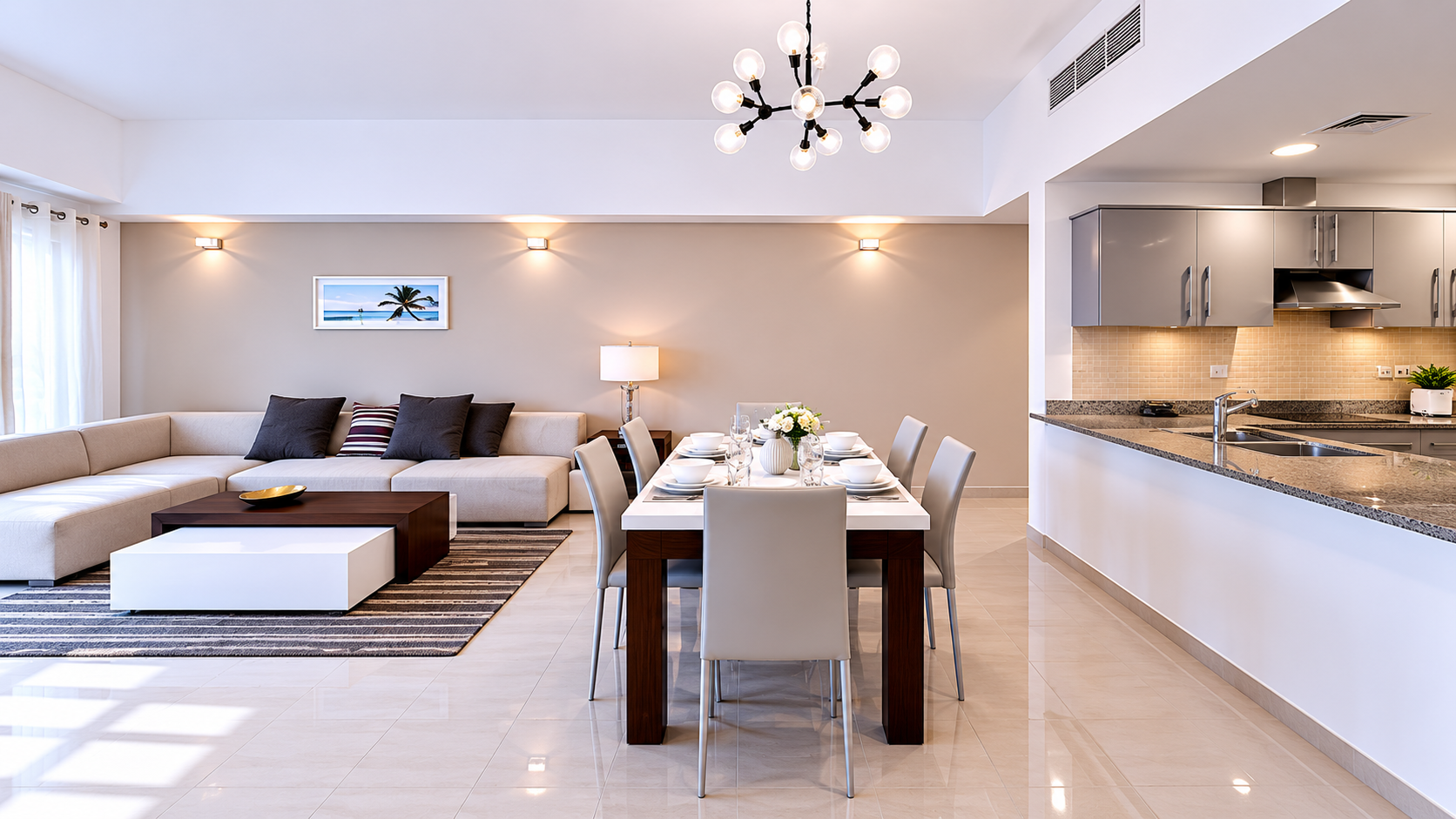 Sea view 2BR Apartment For Rent | Pets Friendly 