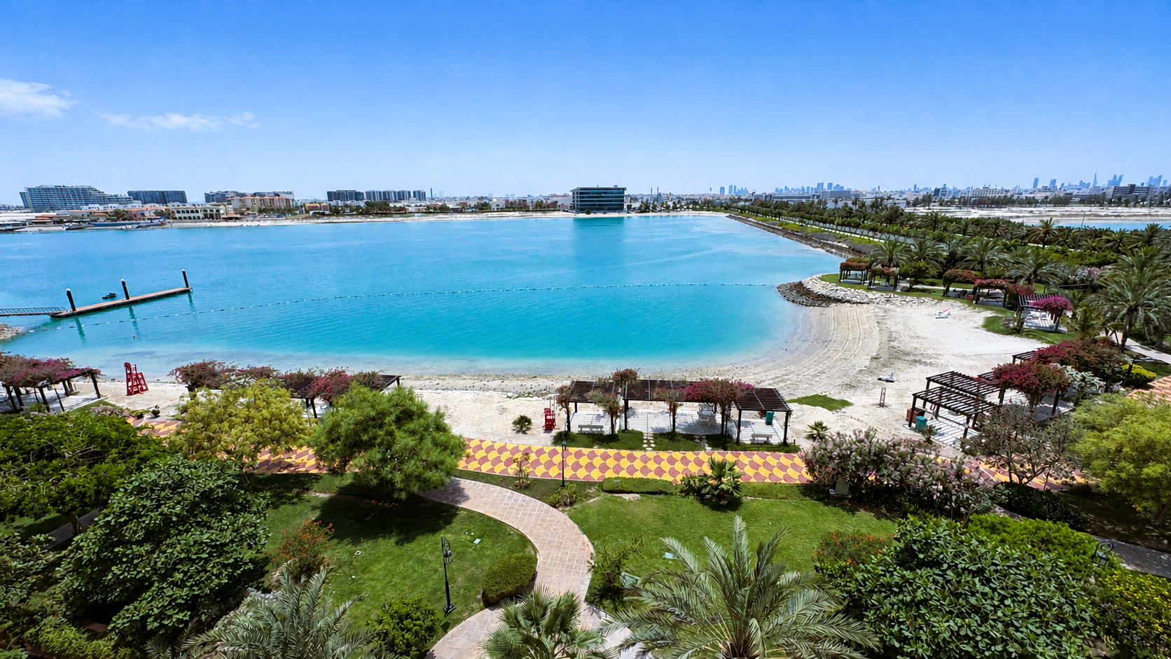 Furnished 3BR plus Maid | Beach Access + Sea View