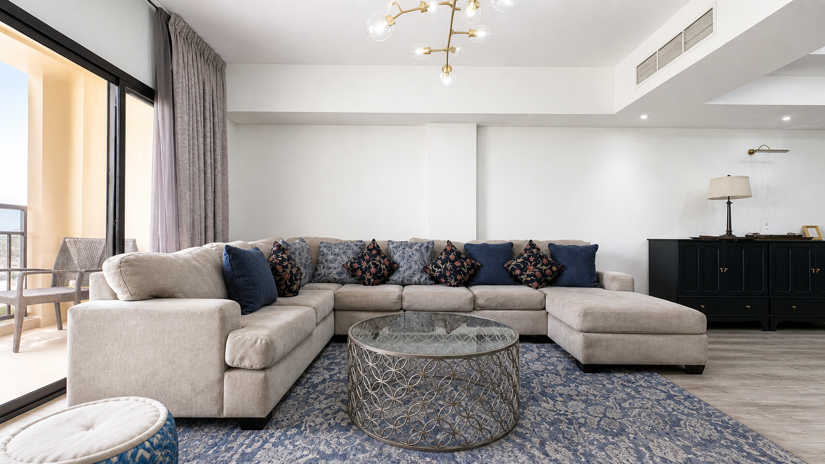  Sea View 3BR plus Maid | Jacuzzi + beach access