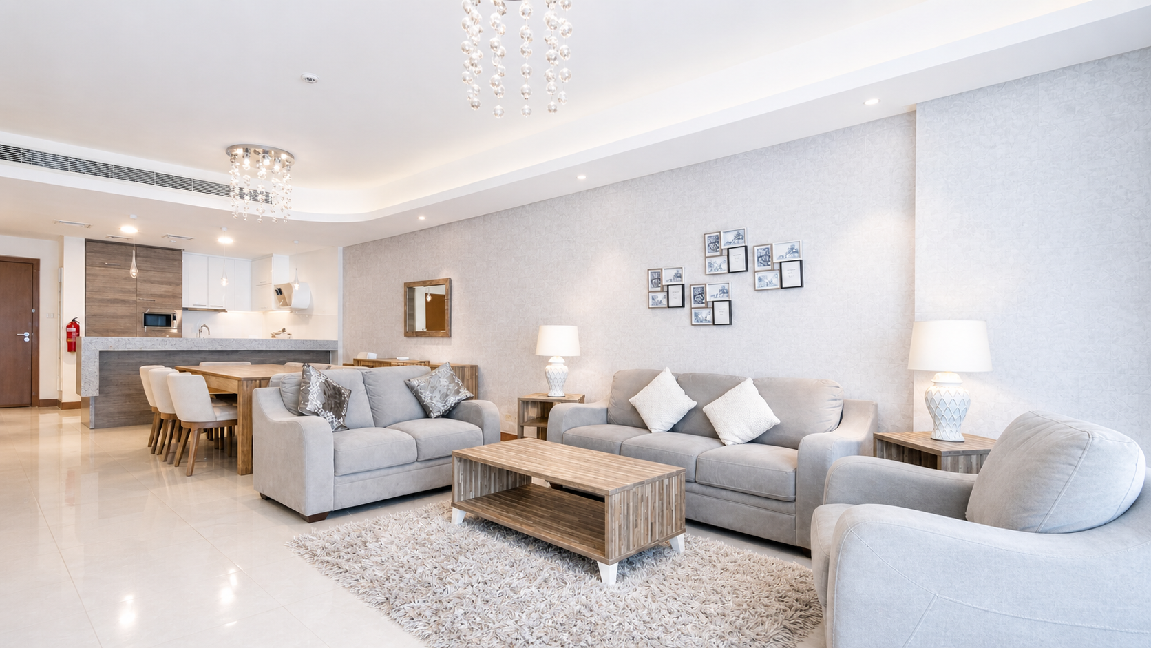 2BR plus Maid Sea View Apartment for Rent Dilmunia