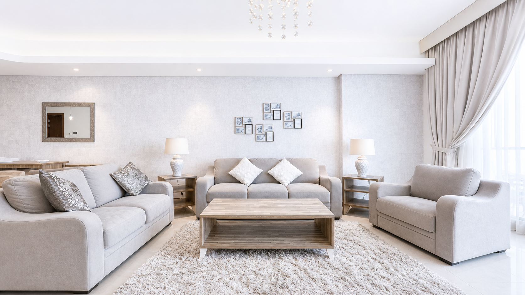 2BR plus Maid Sea View Apartment for Rent Dilmunia
