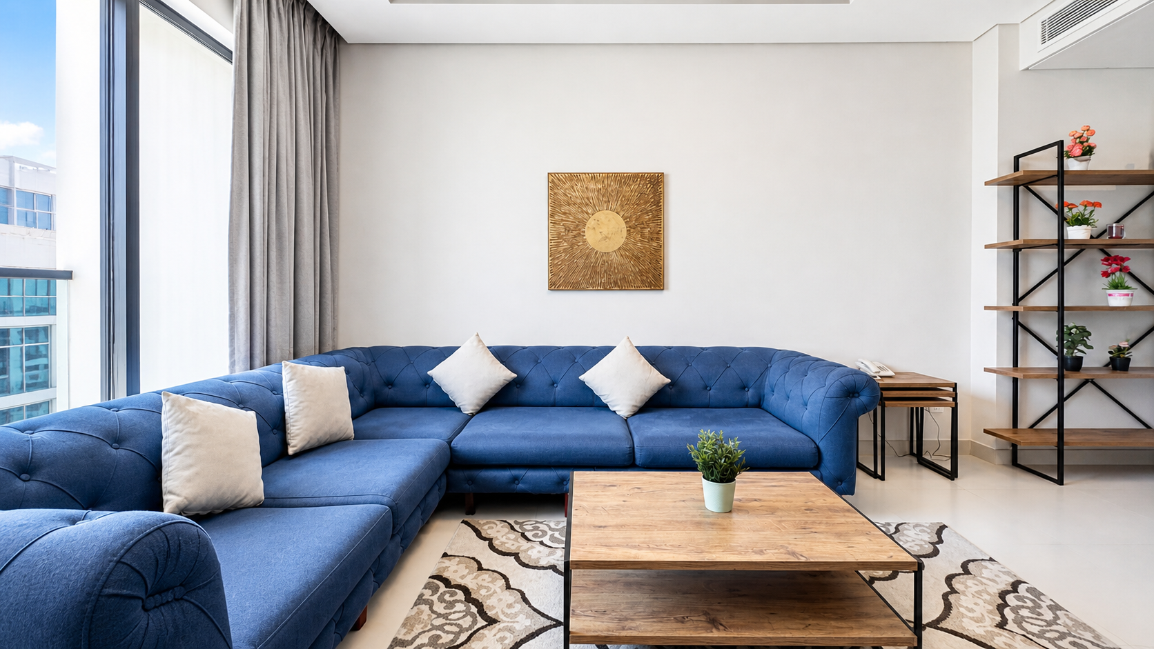 Sea View 2BR Furnished with Great Amenities