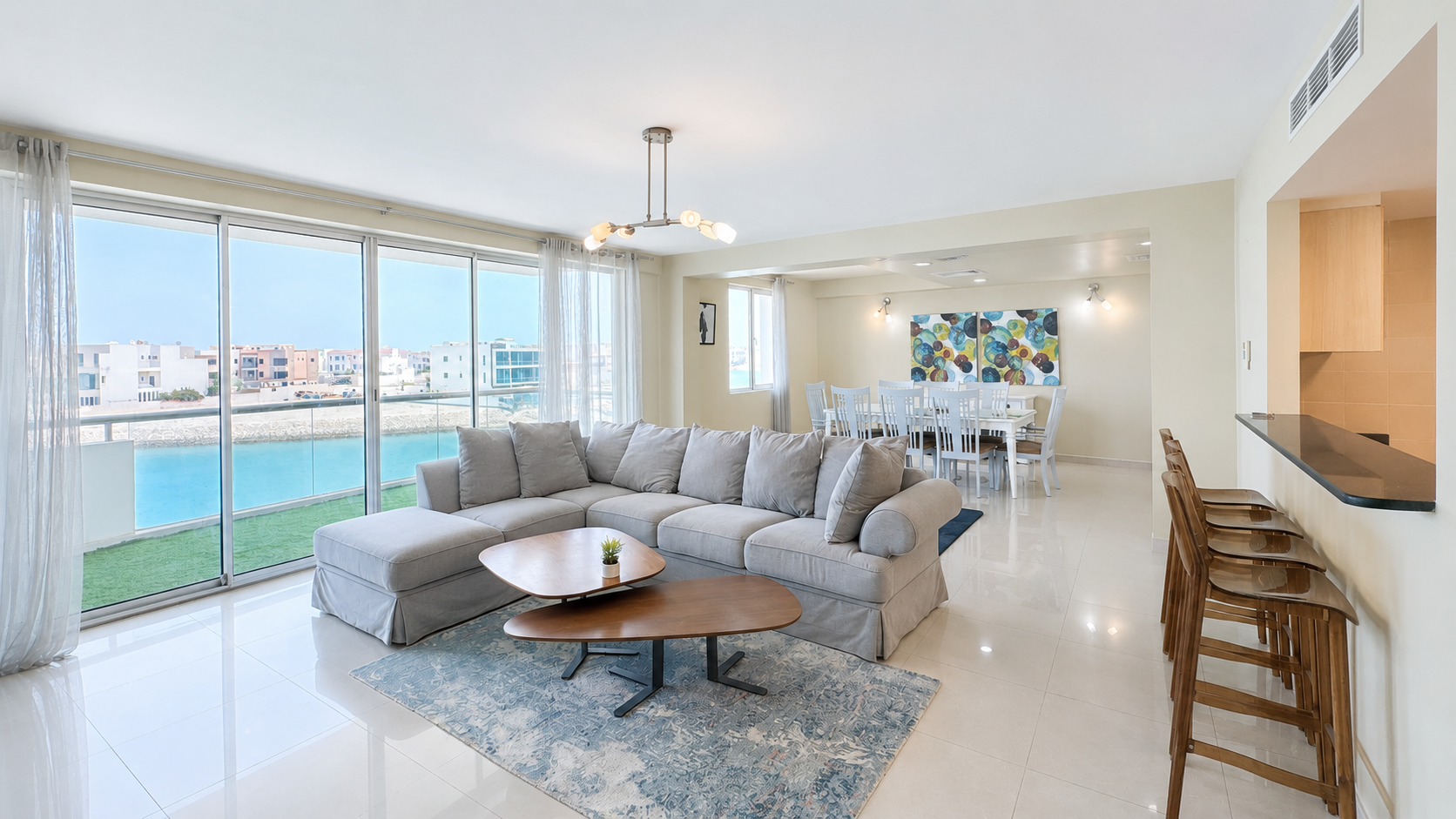 4BR plus Maid For Rent  Sea View with Beach Access