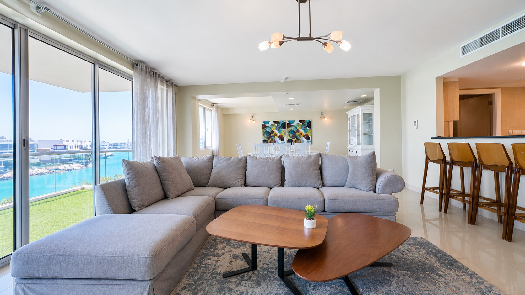 4BR plus Maid For Rent  Sea View with Beach Access