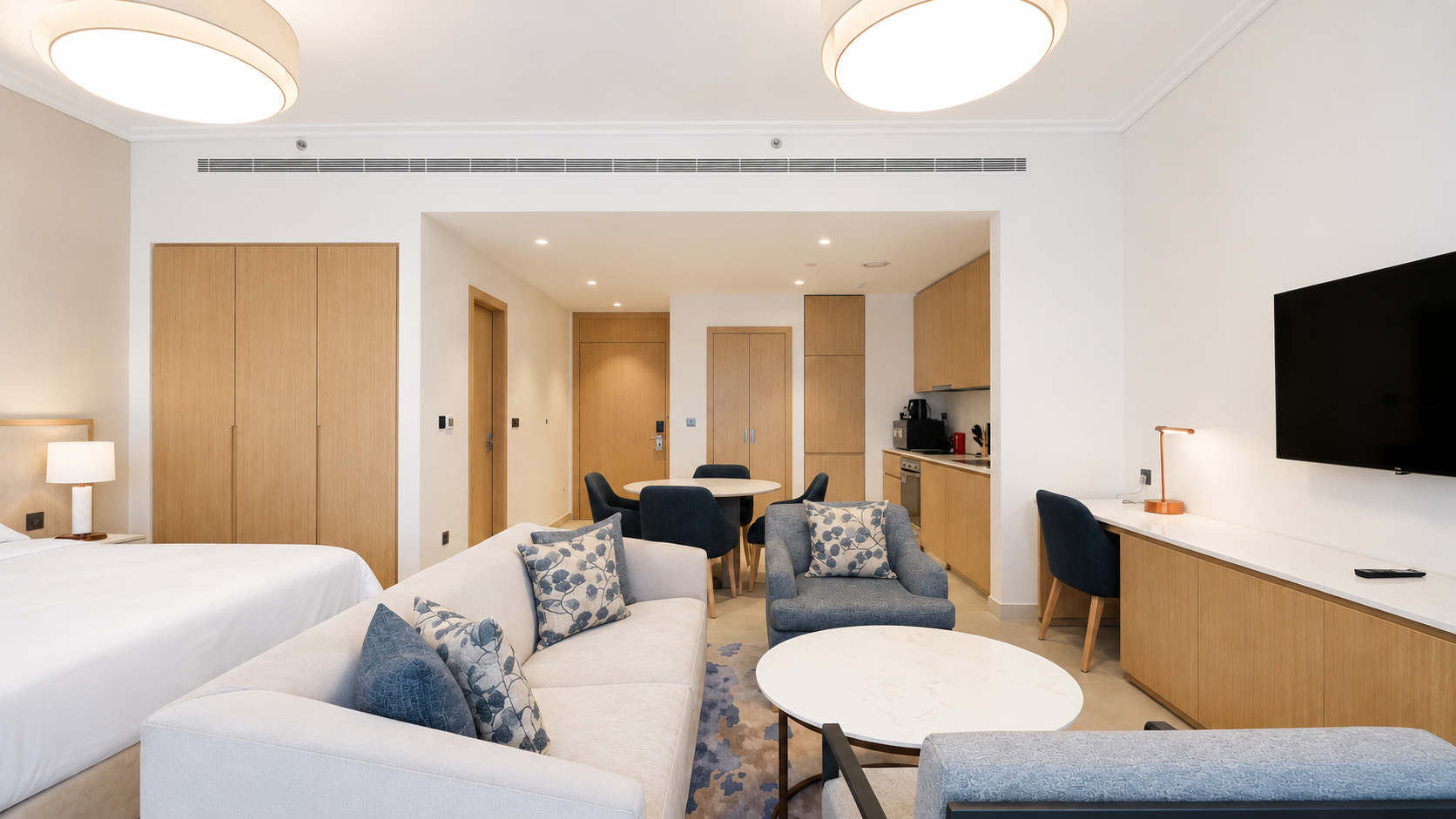 Studio Service Apartment for Rent in Address Vista