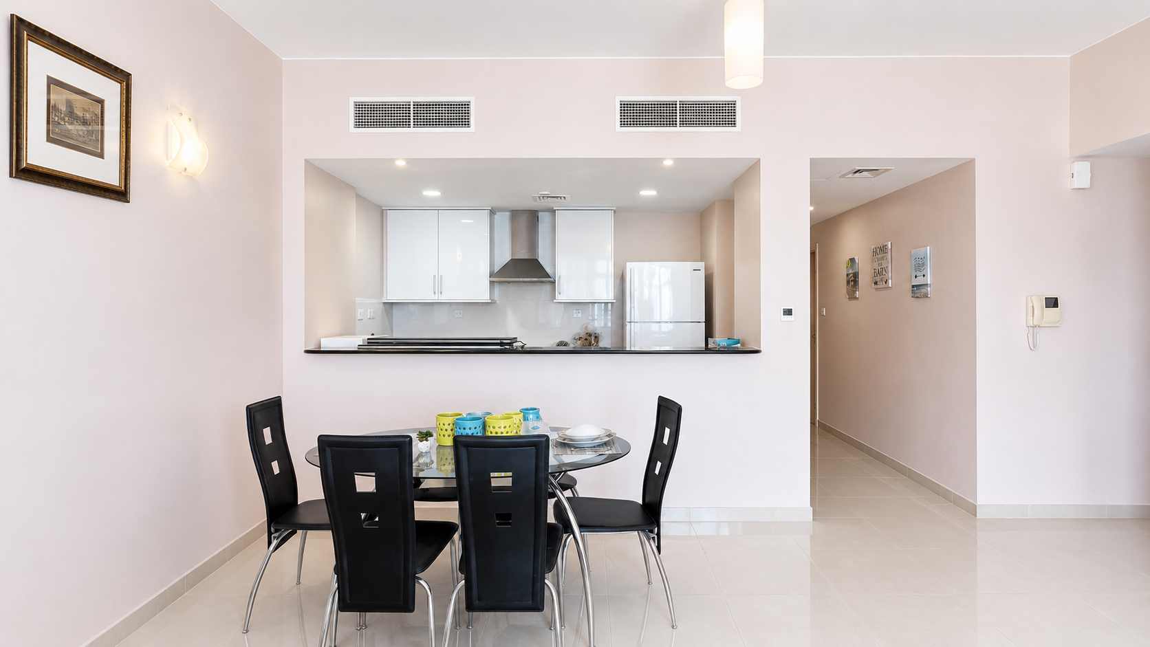 Renovated 2BR for Rent with 2 Balcony in Amwaj