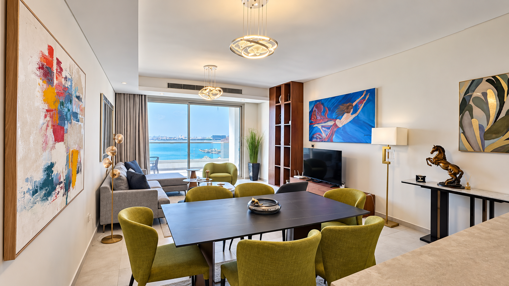PREMIUM 2BR | FULL SEA VIEW | READY TO MOVE