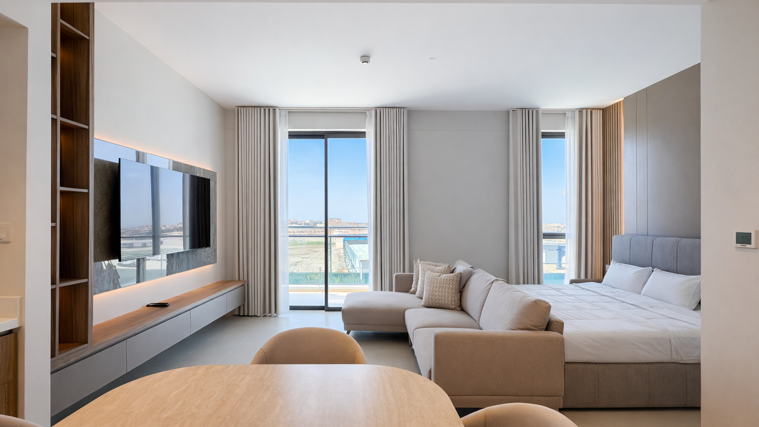 New Studio for rent | with balcony | Beach Access