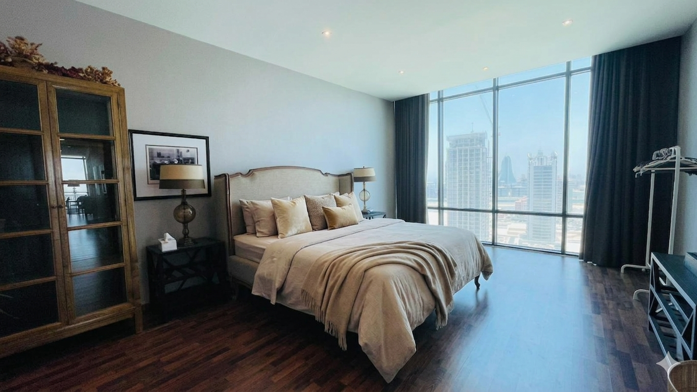 Panoramic 3-Bedroom Apartment | High-Floor Luxury 