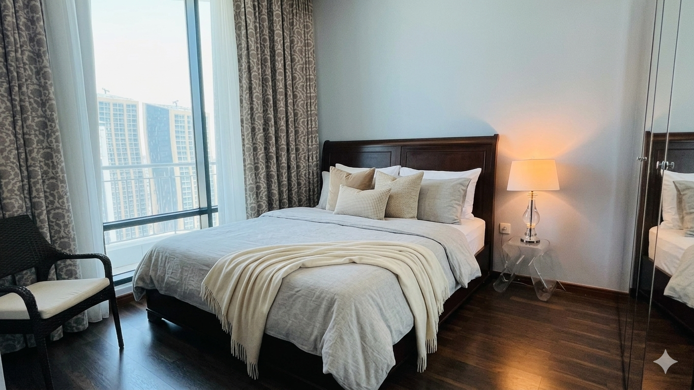 Panoramic 3-Bedroom Apartment | High-Floor Luxury 
