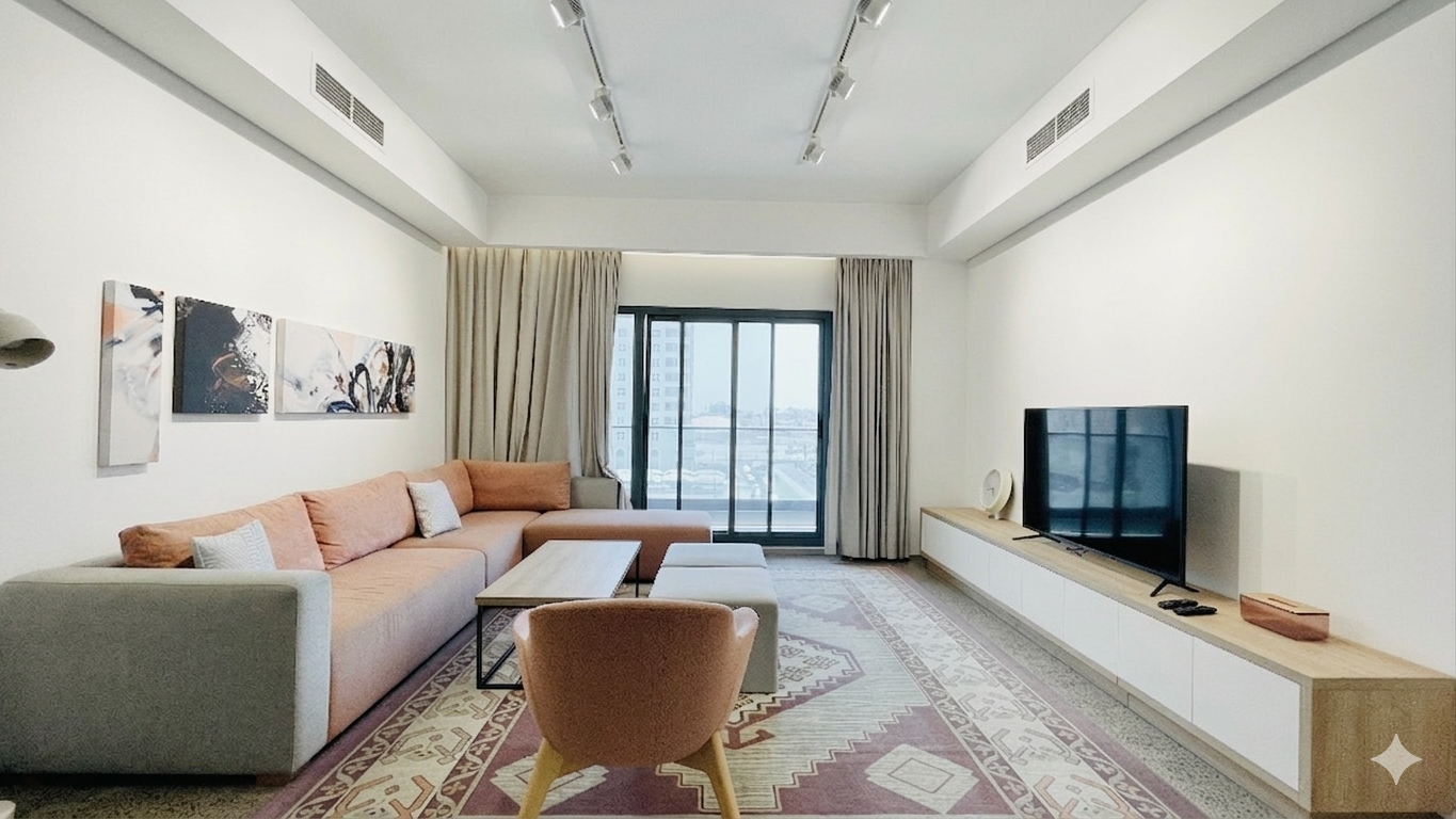 MODERN | SPACIOUS ROOM |  CITY VIEW | BALCONIES 