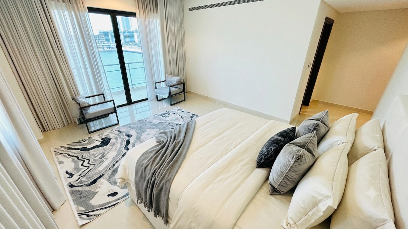Open Sea view Large Two bedroom in Reef Island.