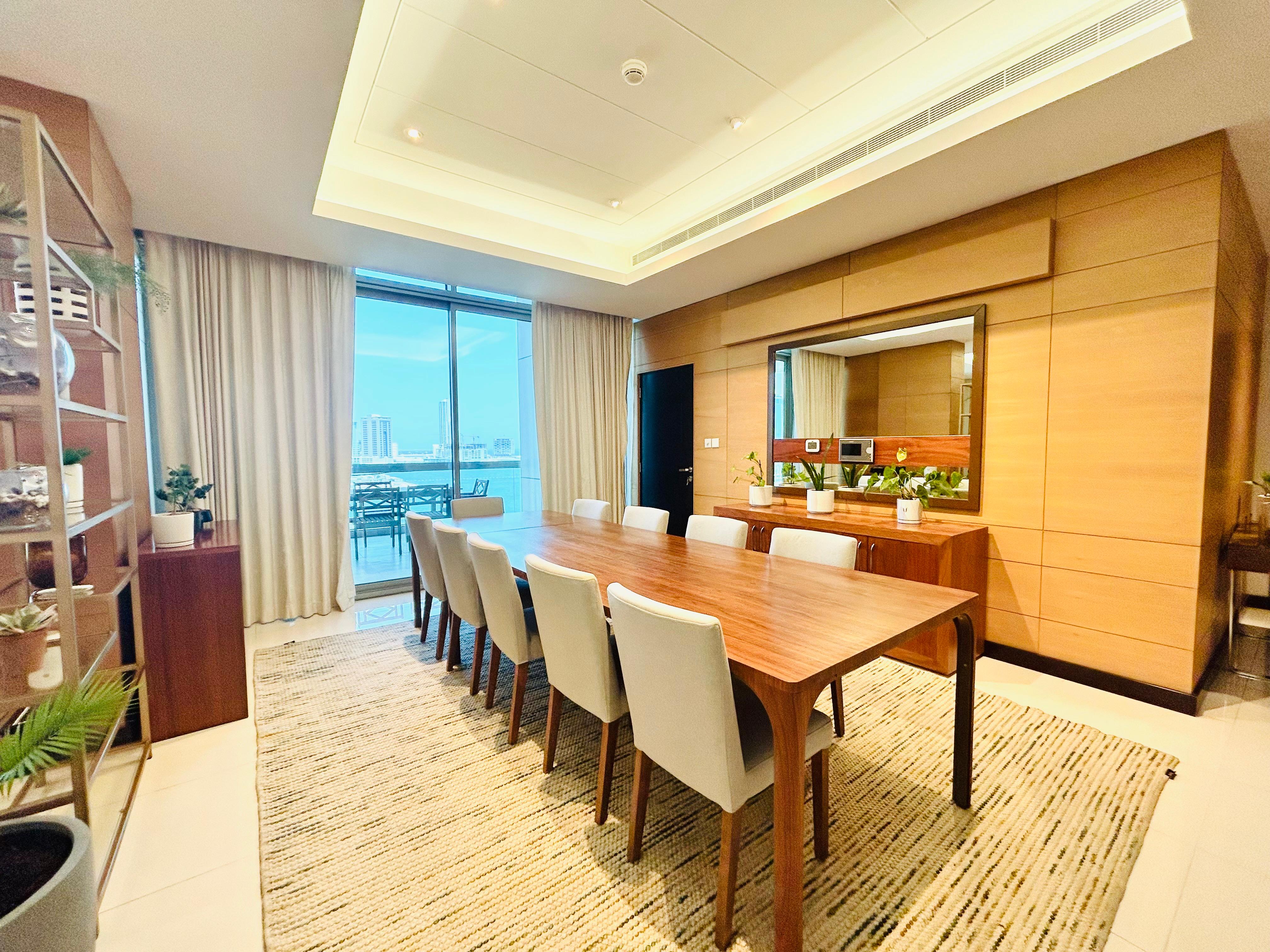 Penthouse Four bedroom in Reef Island for lease.