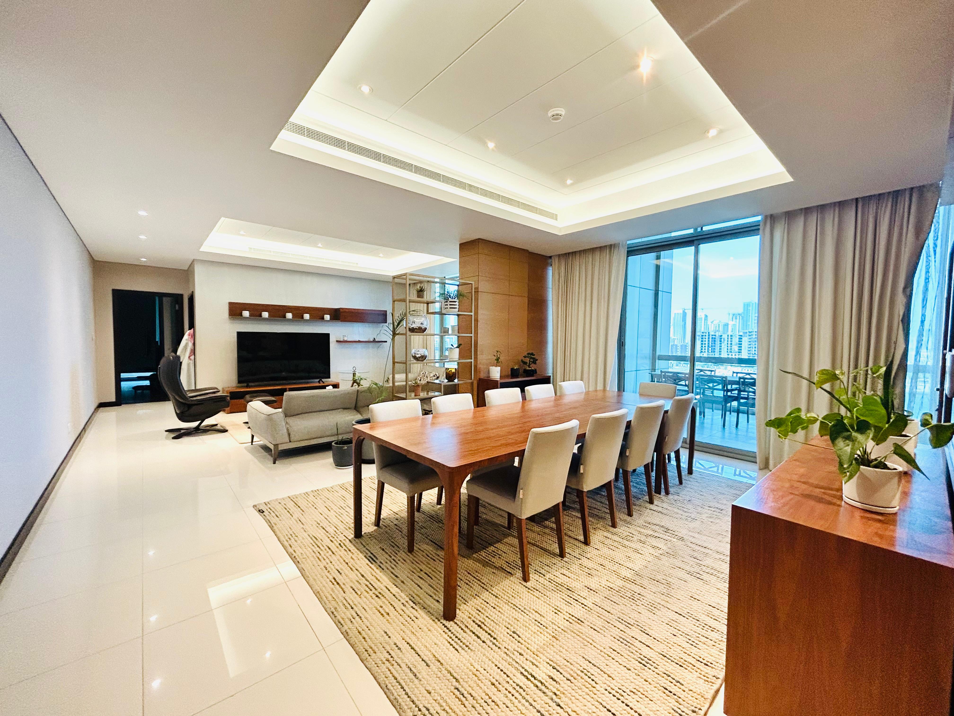 Penthouse Four bedroom in Reef Island for lease.