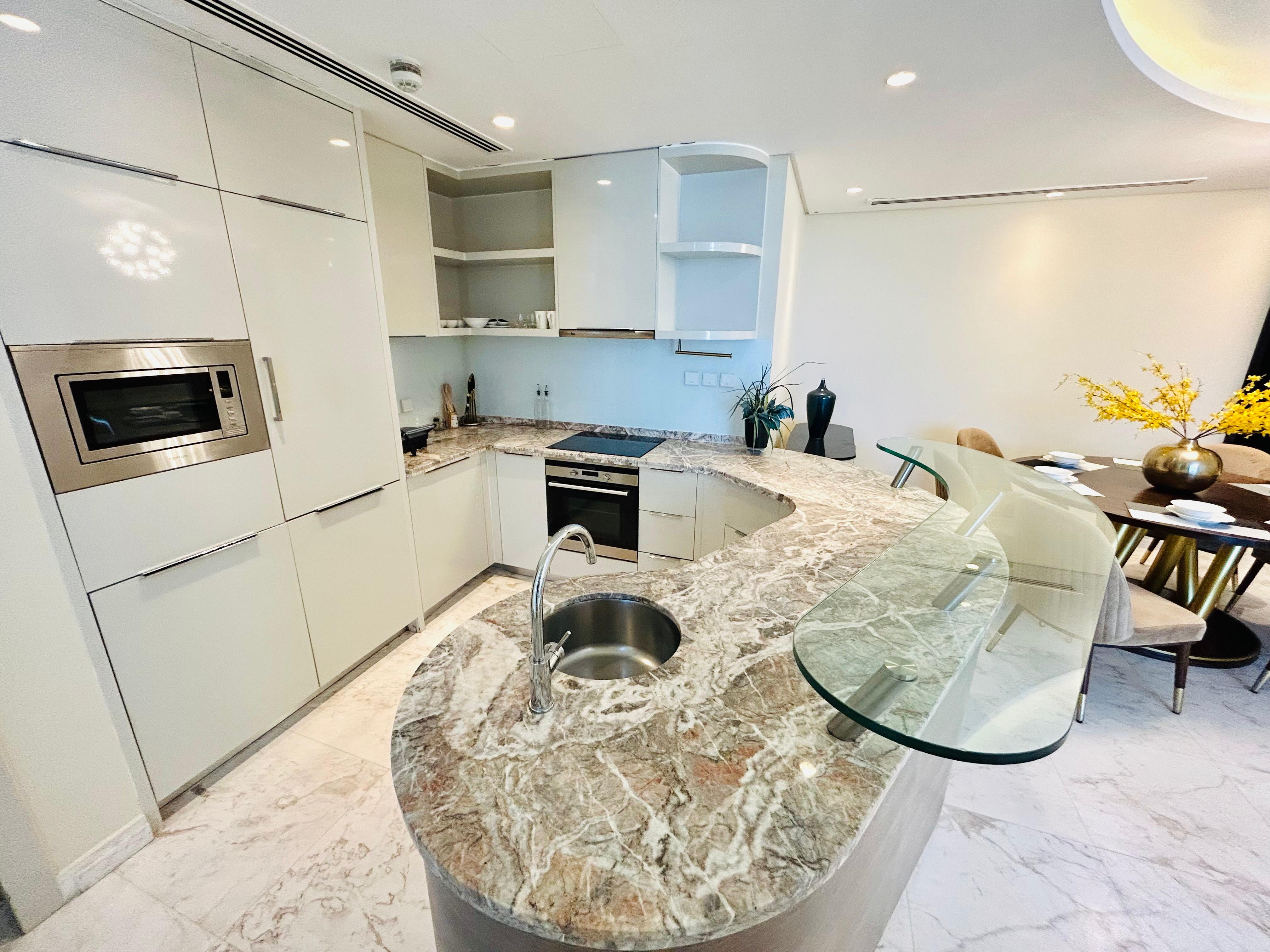 Luxury Three bedroom for lease in Bahrain bay area.
