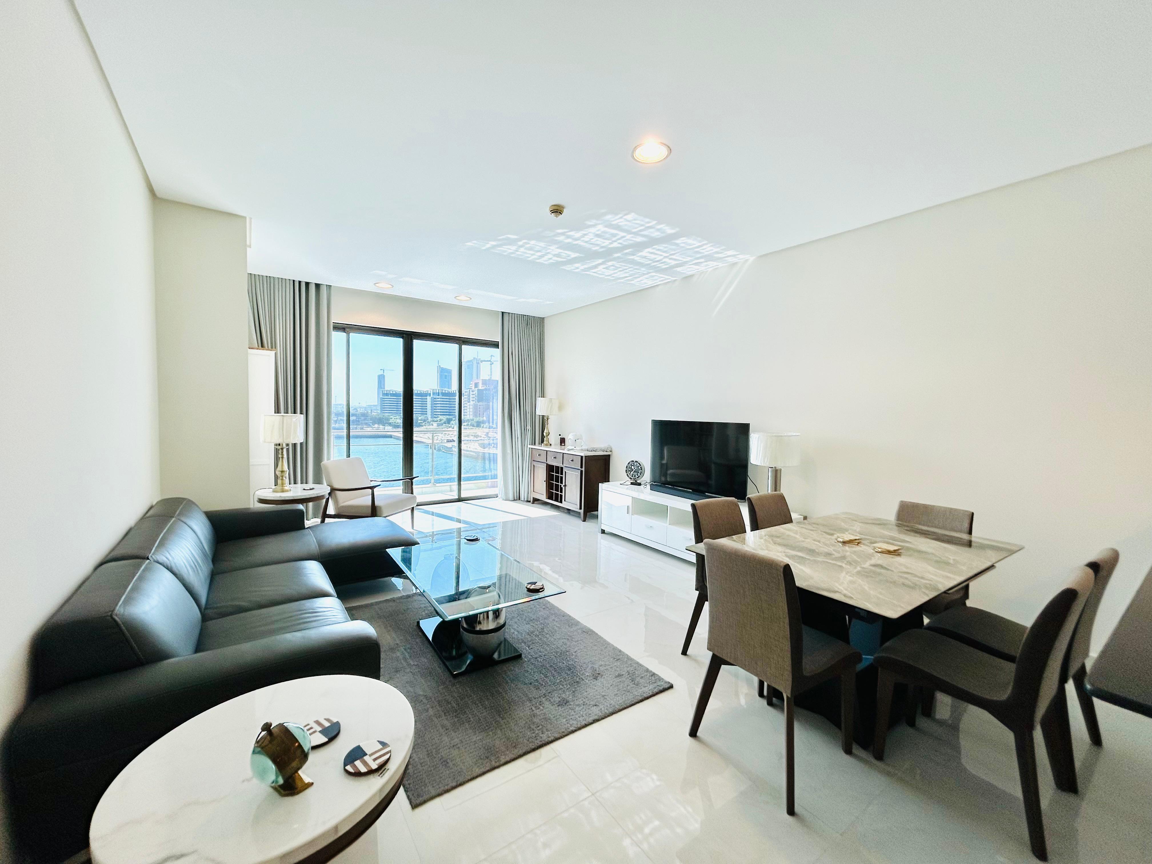 Brand New Two bedrooms with Open Sea view in Reef Island 
