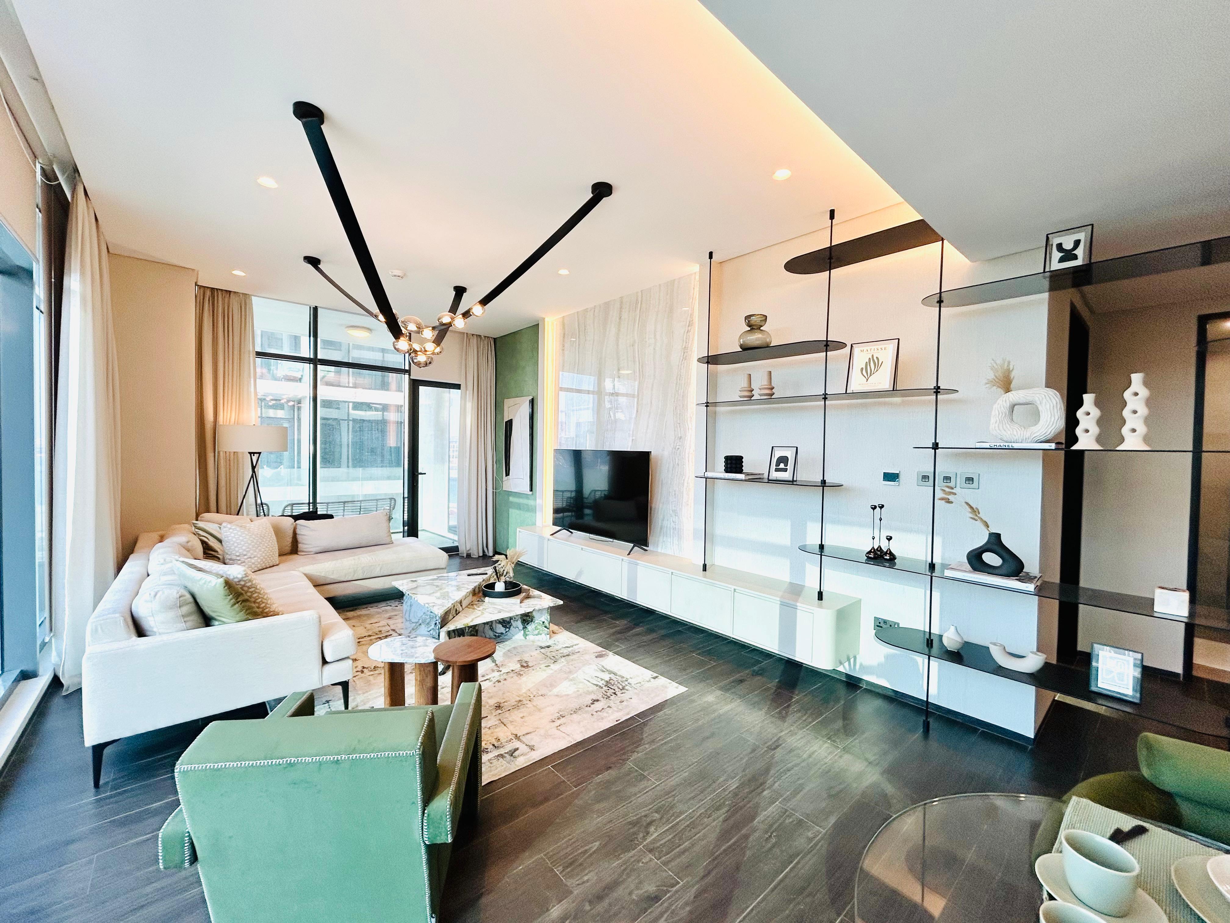 Luxury and Spacious Two bedrooms Sea view apartment 