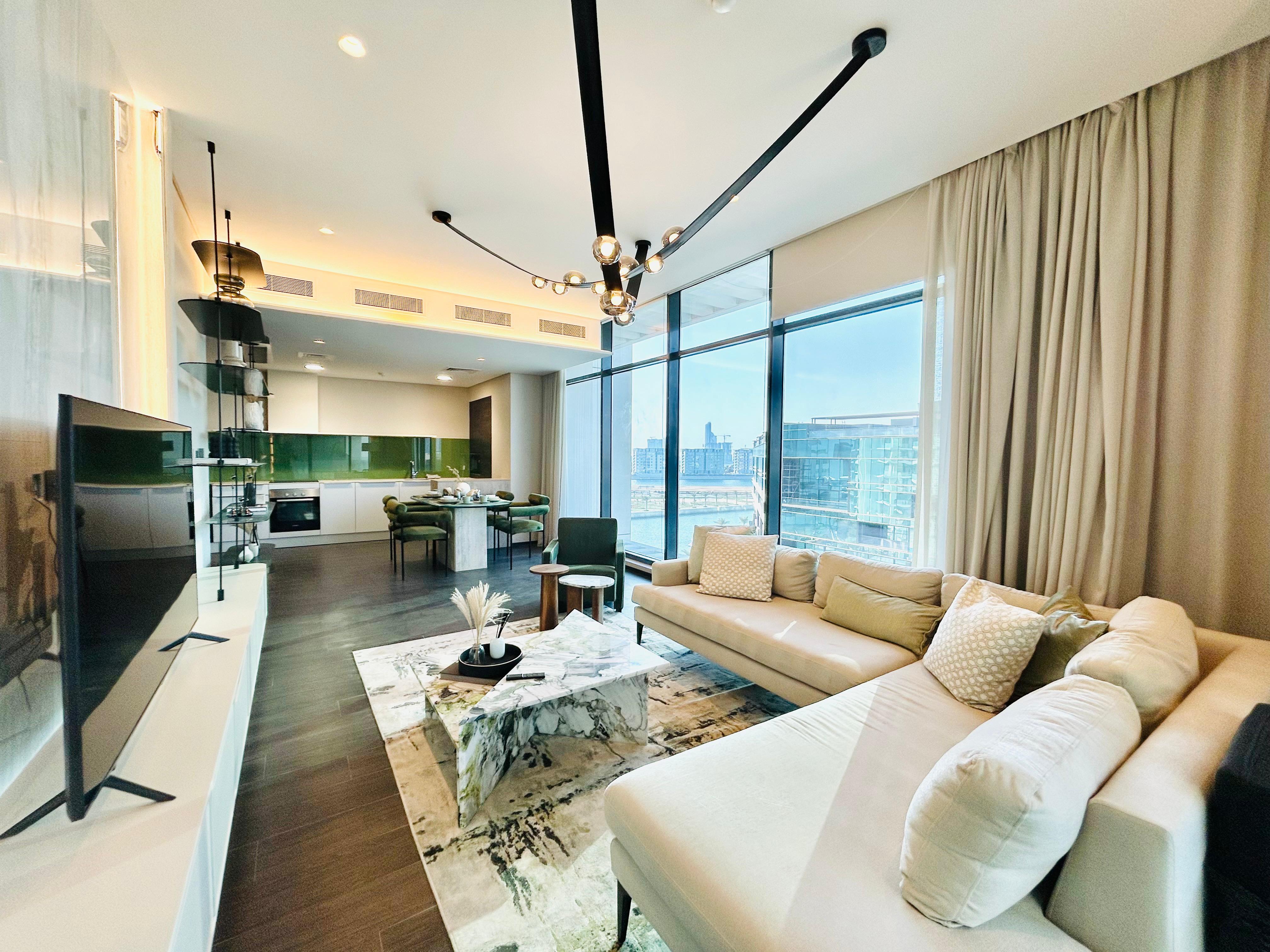 Luxury and Spacious Two bedrooms Sea view apartment 