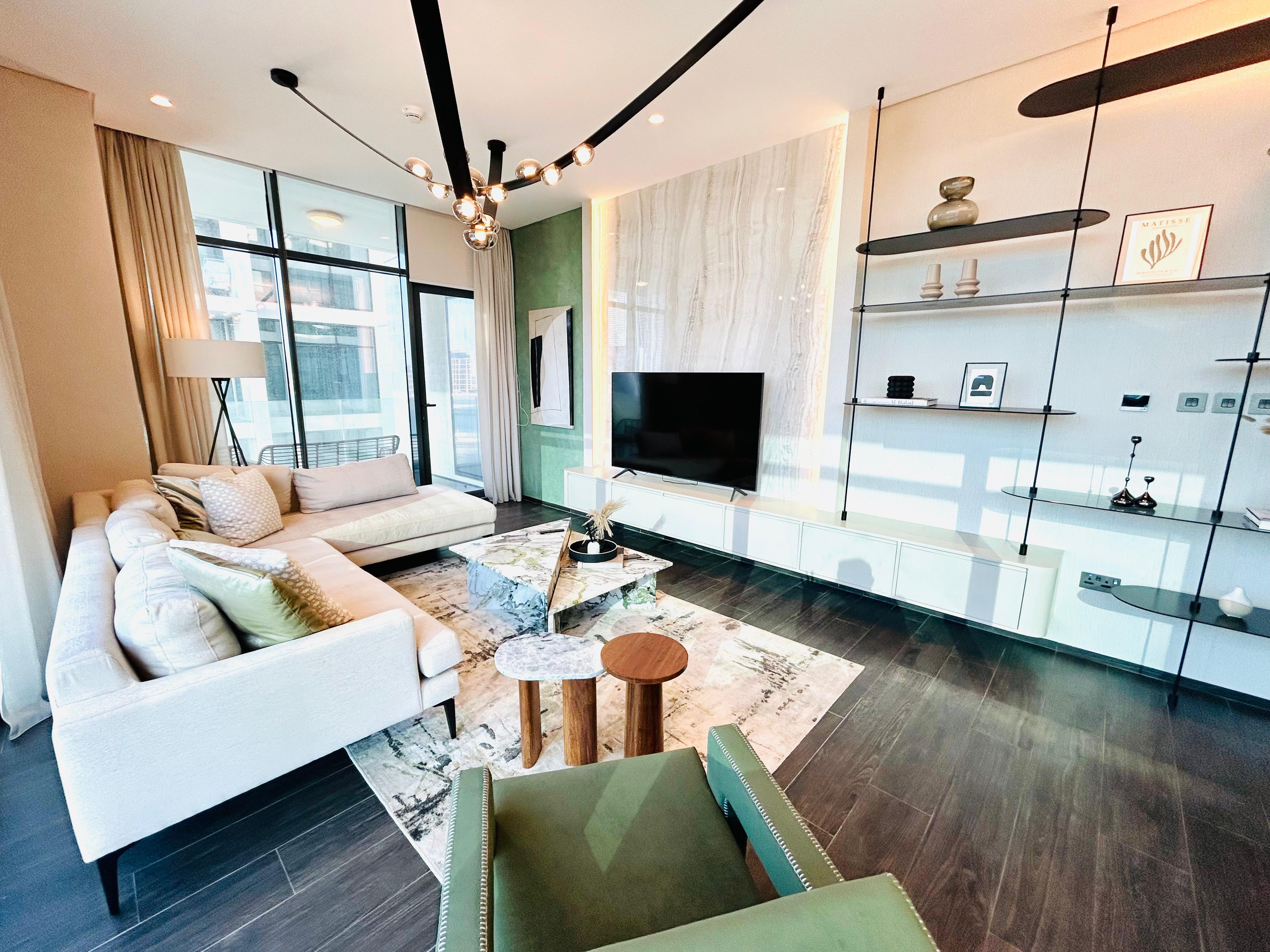 Luxury and Spacious Two bedrooms Sea view apartment 