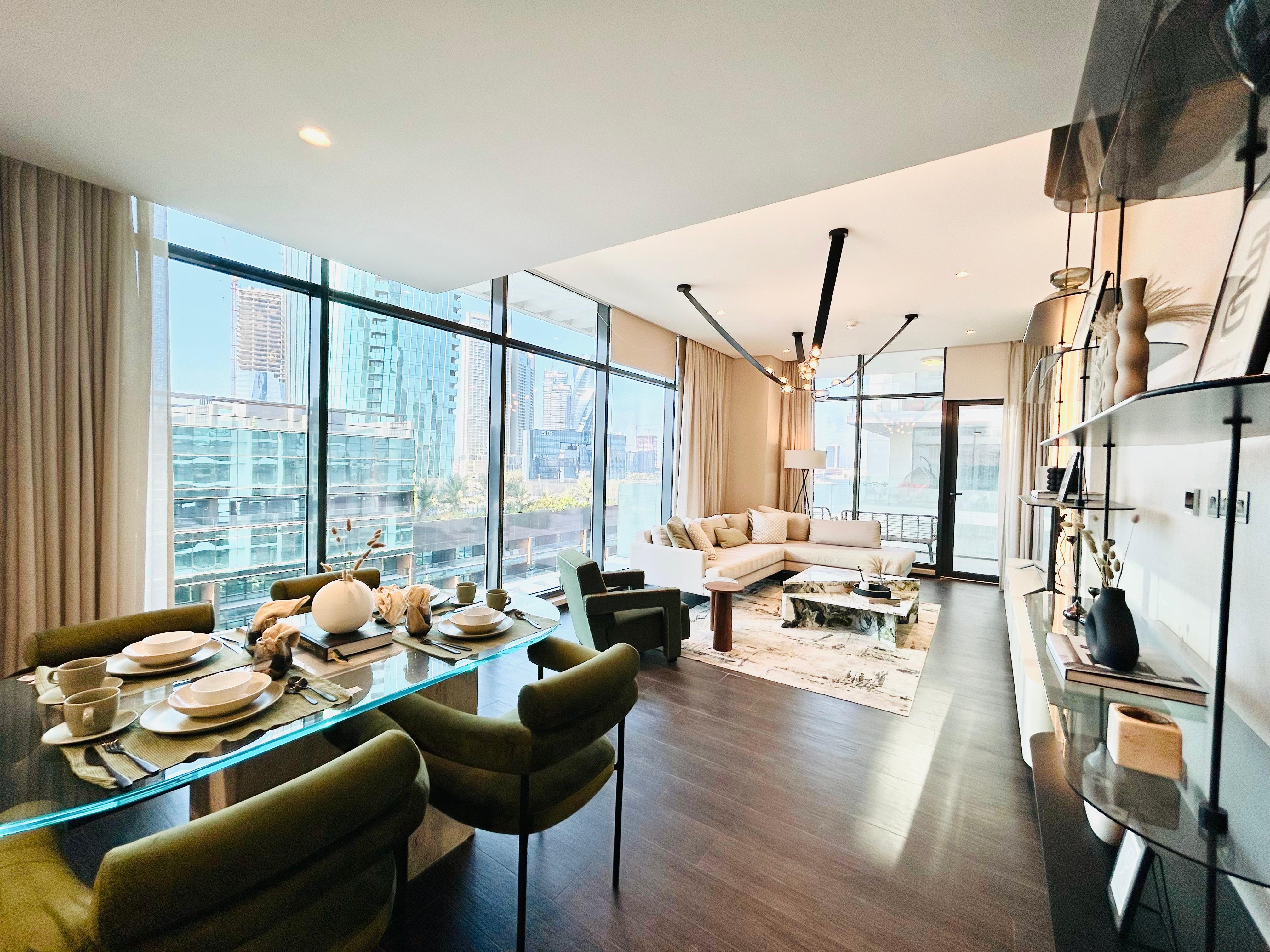 Luxury and Spacious Two bedrooms Sea view apartment 
