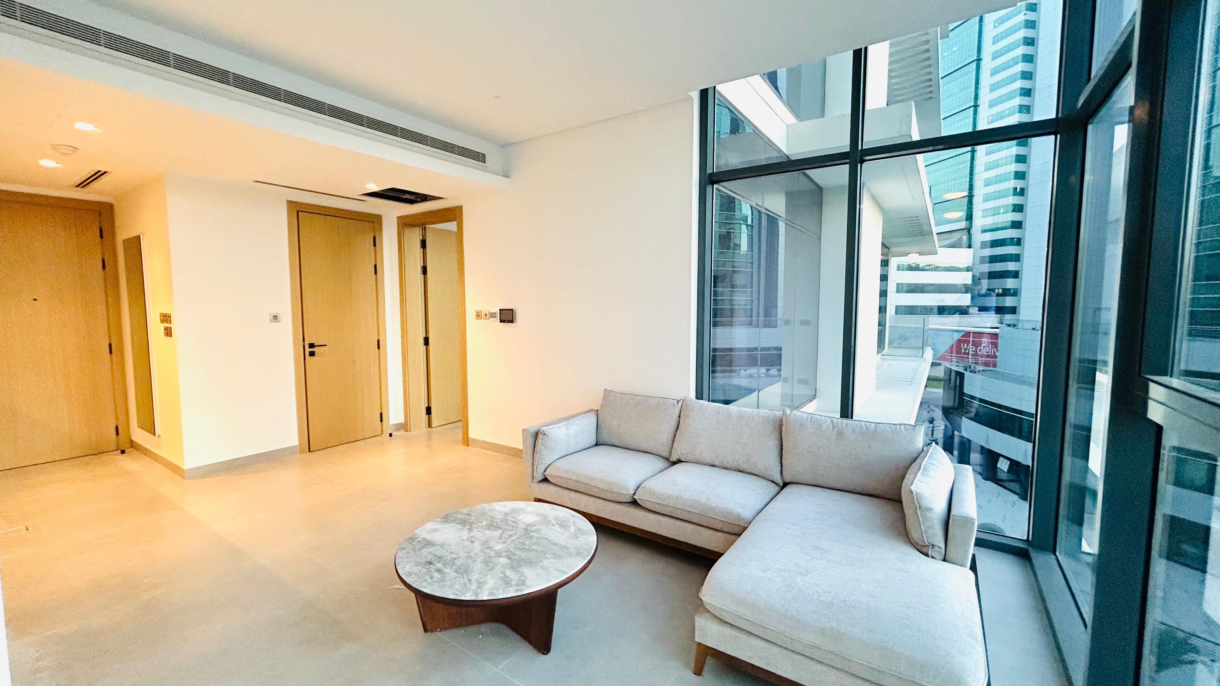 Sea view and Brand new Luxury One bedroom in Bahrain Financial Harbour 