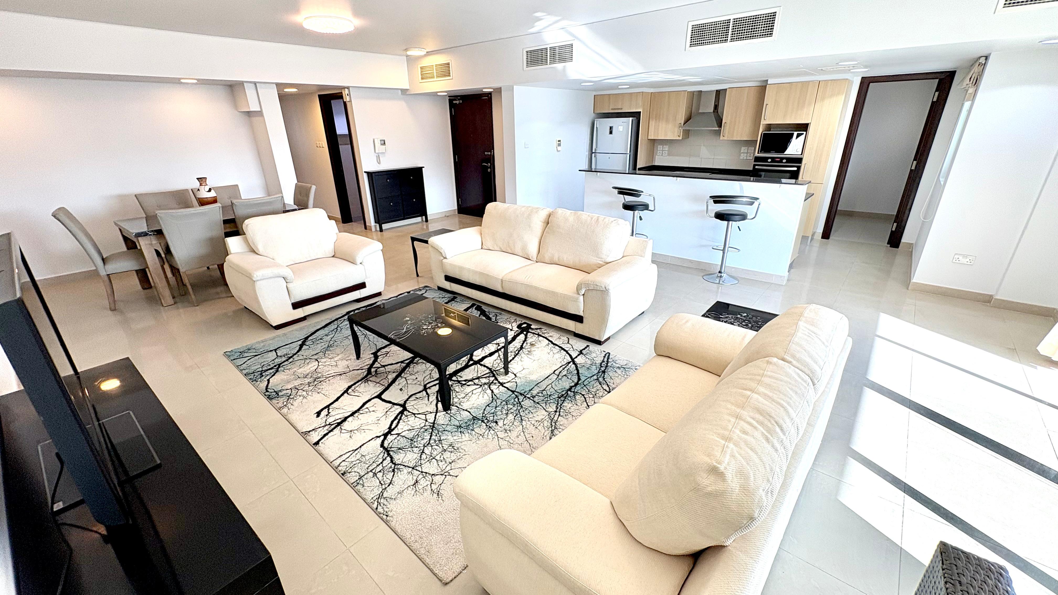 Spacious 3 BR with balcony