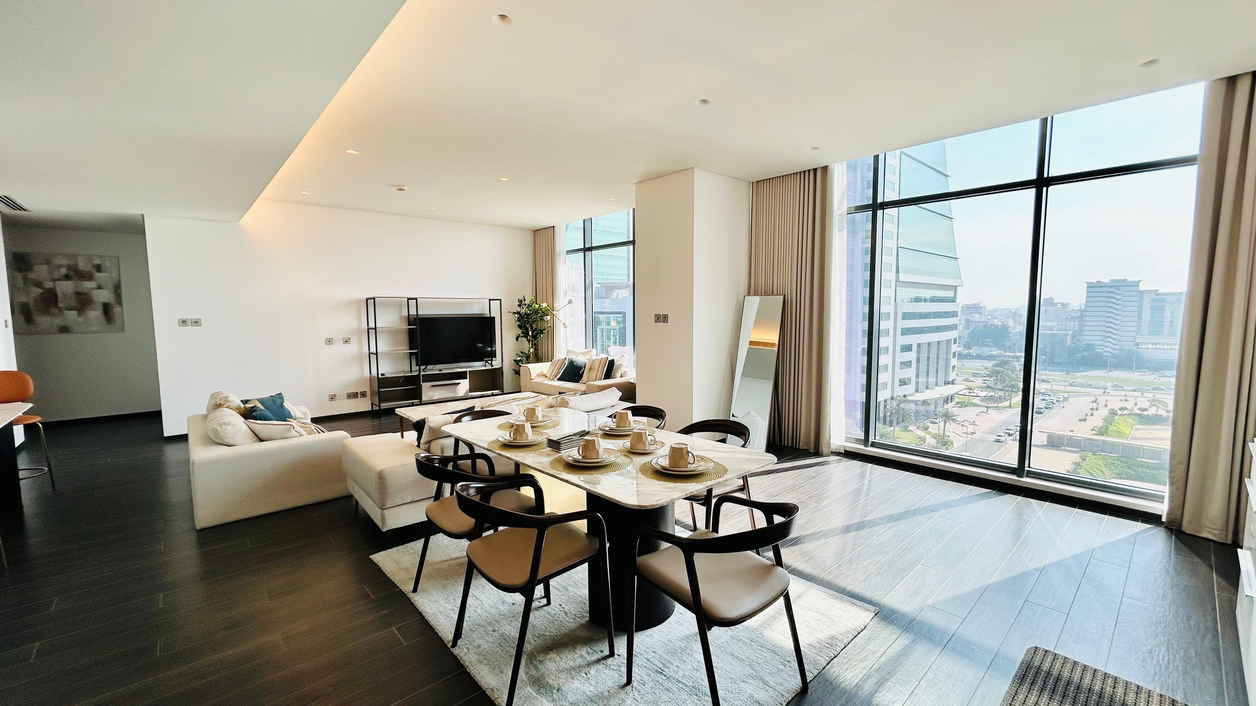 Luxury 2 bedrooms penthouse in Financial Harbour 