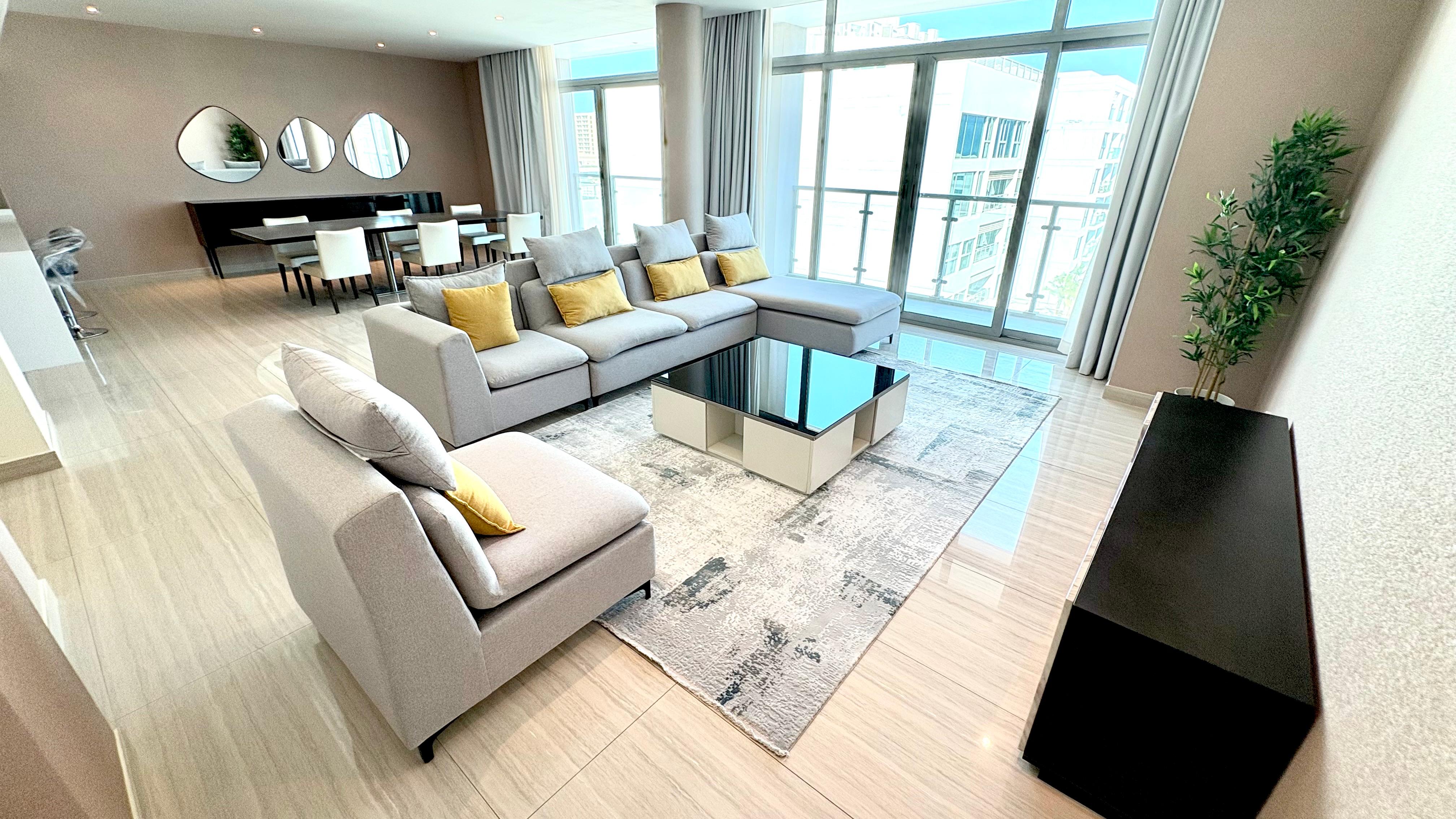 Spacious duplex with balcony