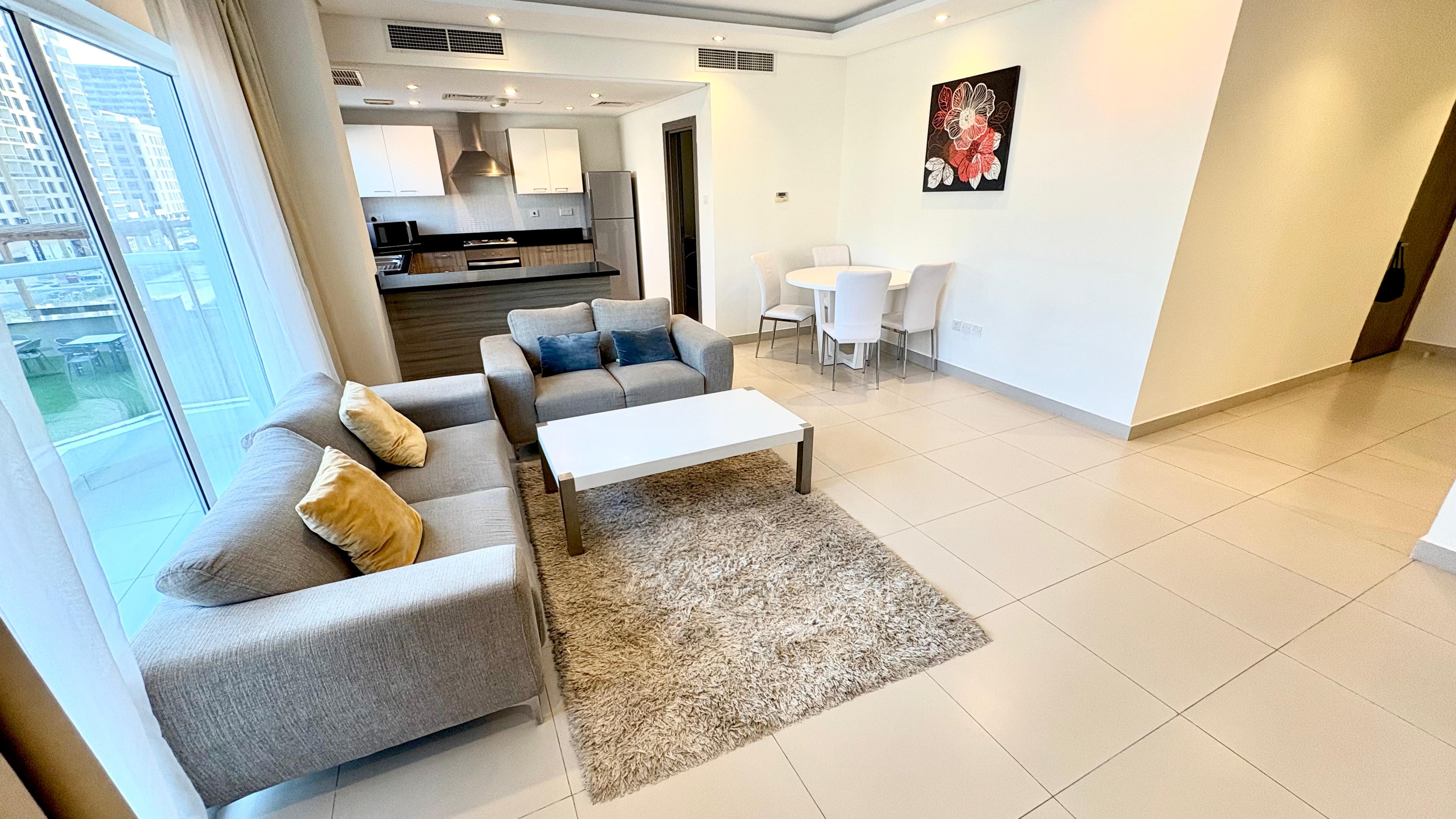 2 BR apartment with housekeeping 