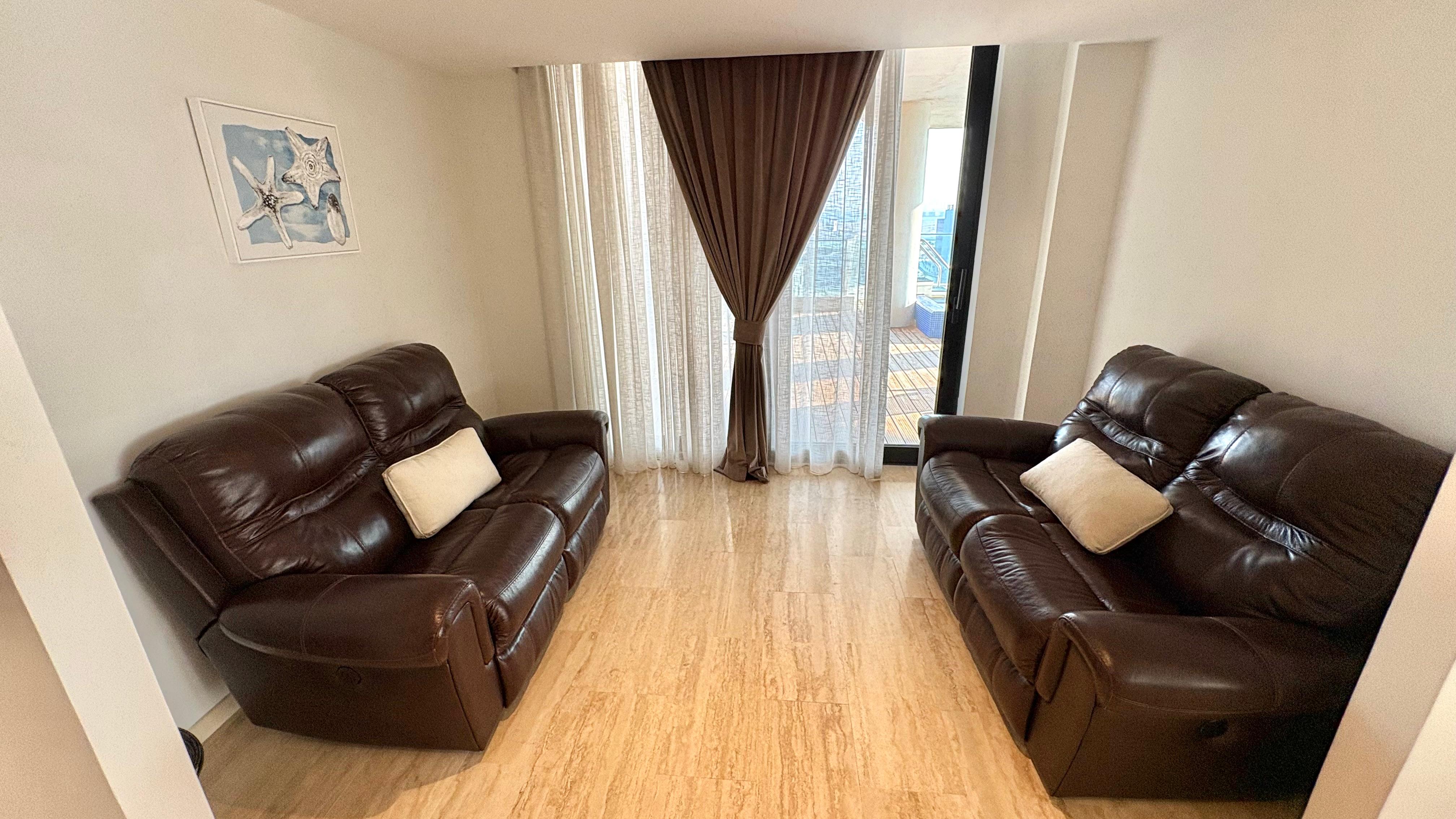 Spacious 3BR Apartment with Balcony and  Private Pool