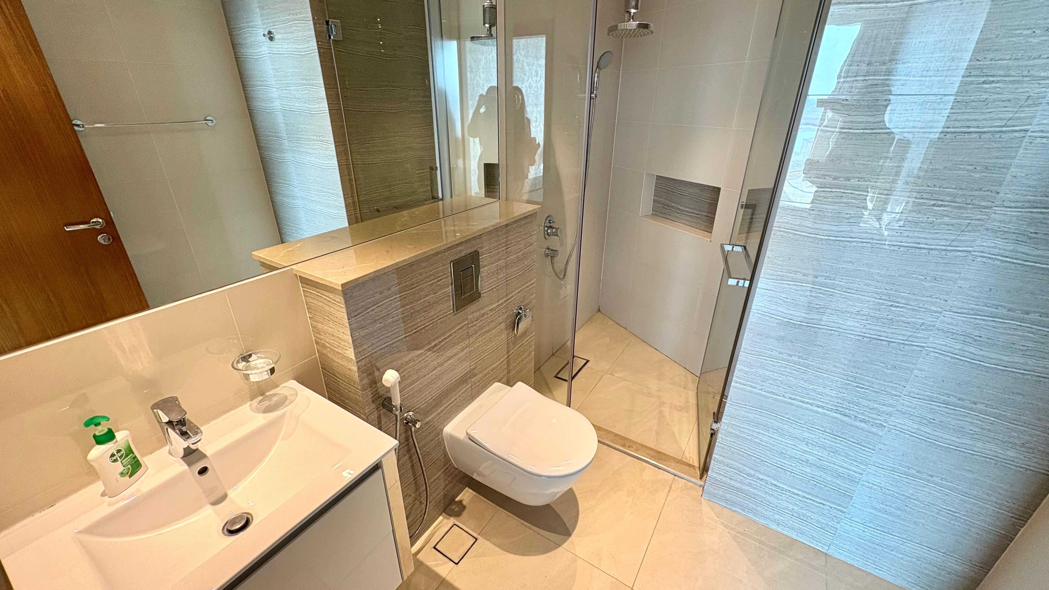 Fully Furnished apartment with pool view