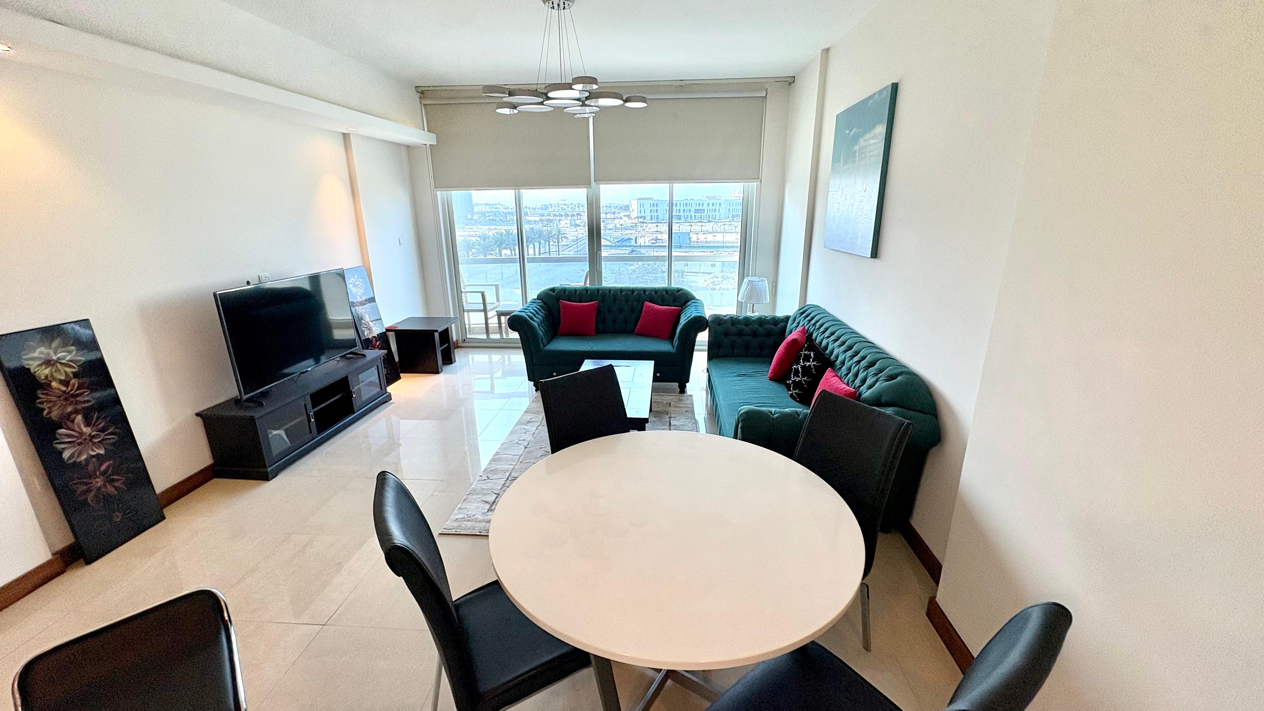 Elegant 1BR apartment with balcony