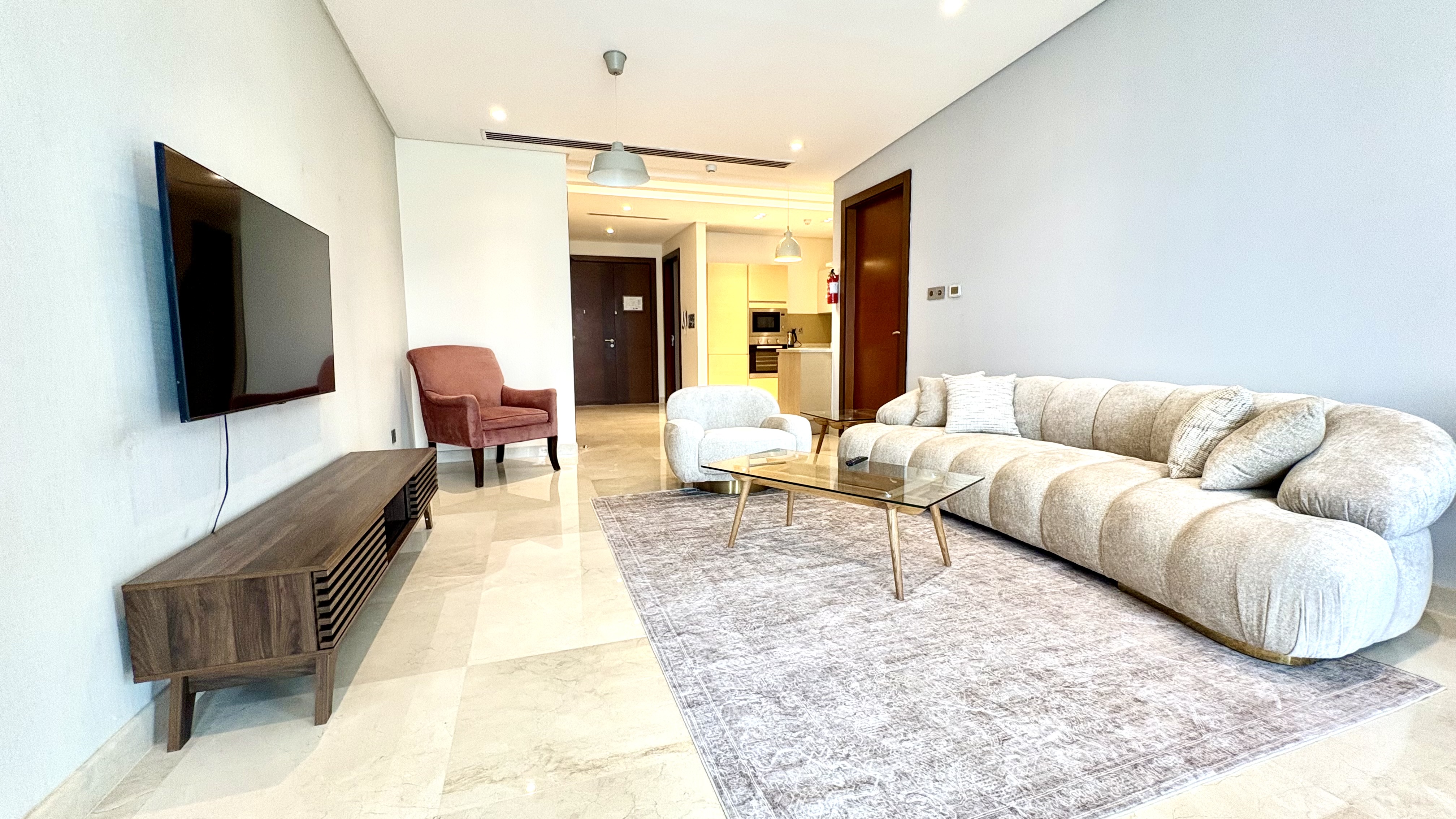 Premium 1BR Sea View Apartment in Reef Island